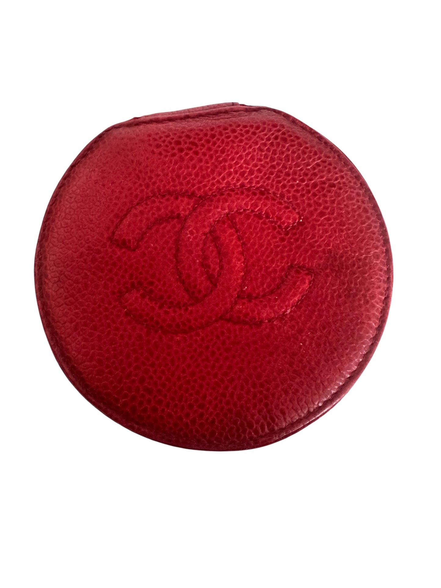 Chanel Timeless CC Caviar Leather Jewelry Case 1994-1996