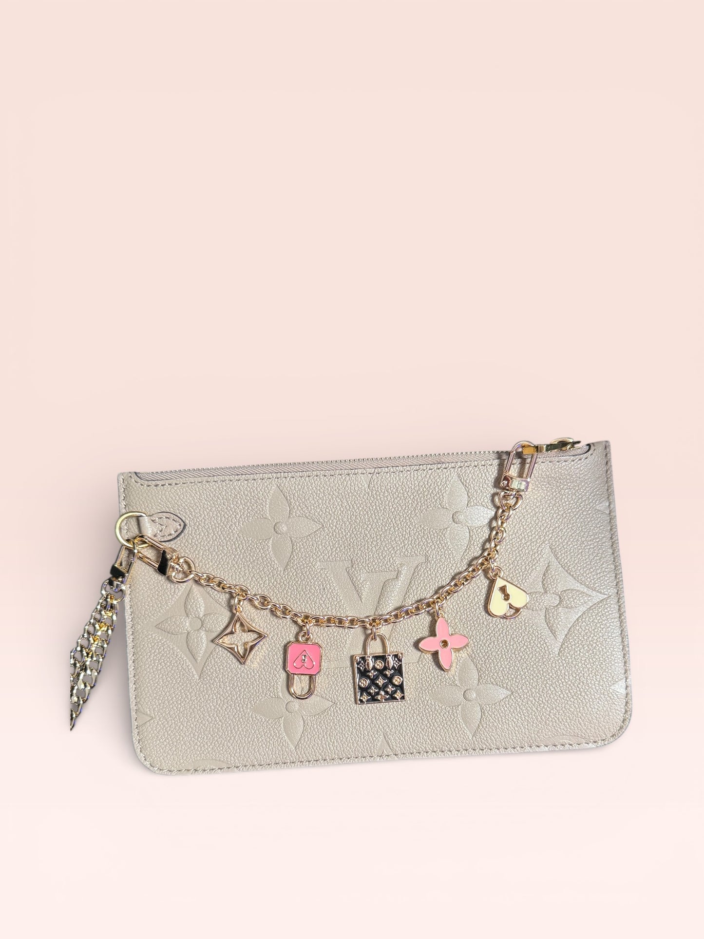Louis Vuitton Empriente Neverful Pochette (Turtle Dove)