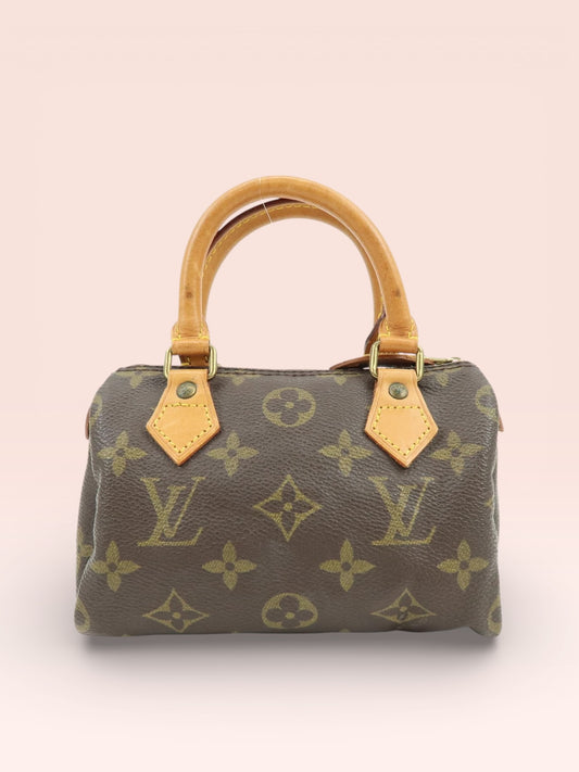 Louis Vuitton Monogram Canvas Mini Speedy 1993