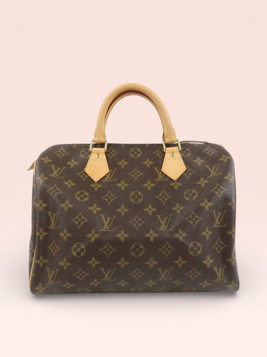Louis Vuitton Monogram Canvas Speedy 30 2012