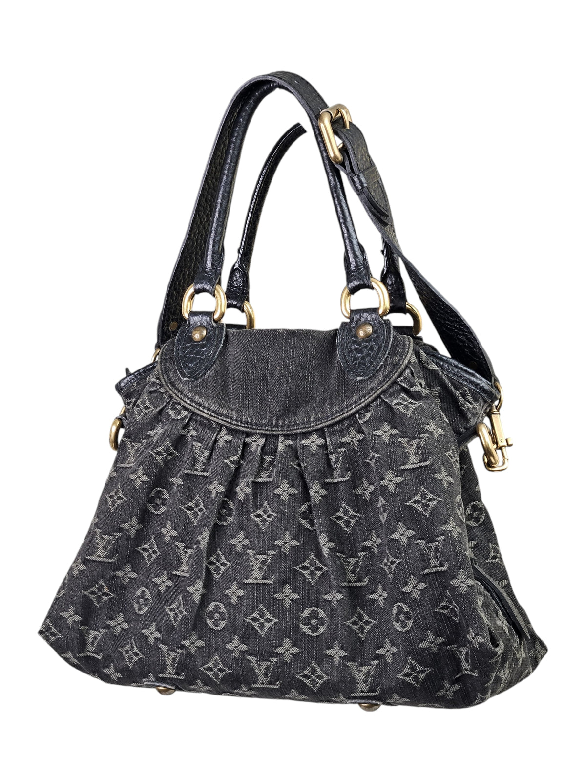 Louis Vuitton Denim Neo Cabby MM Black