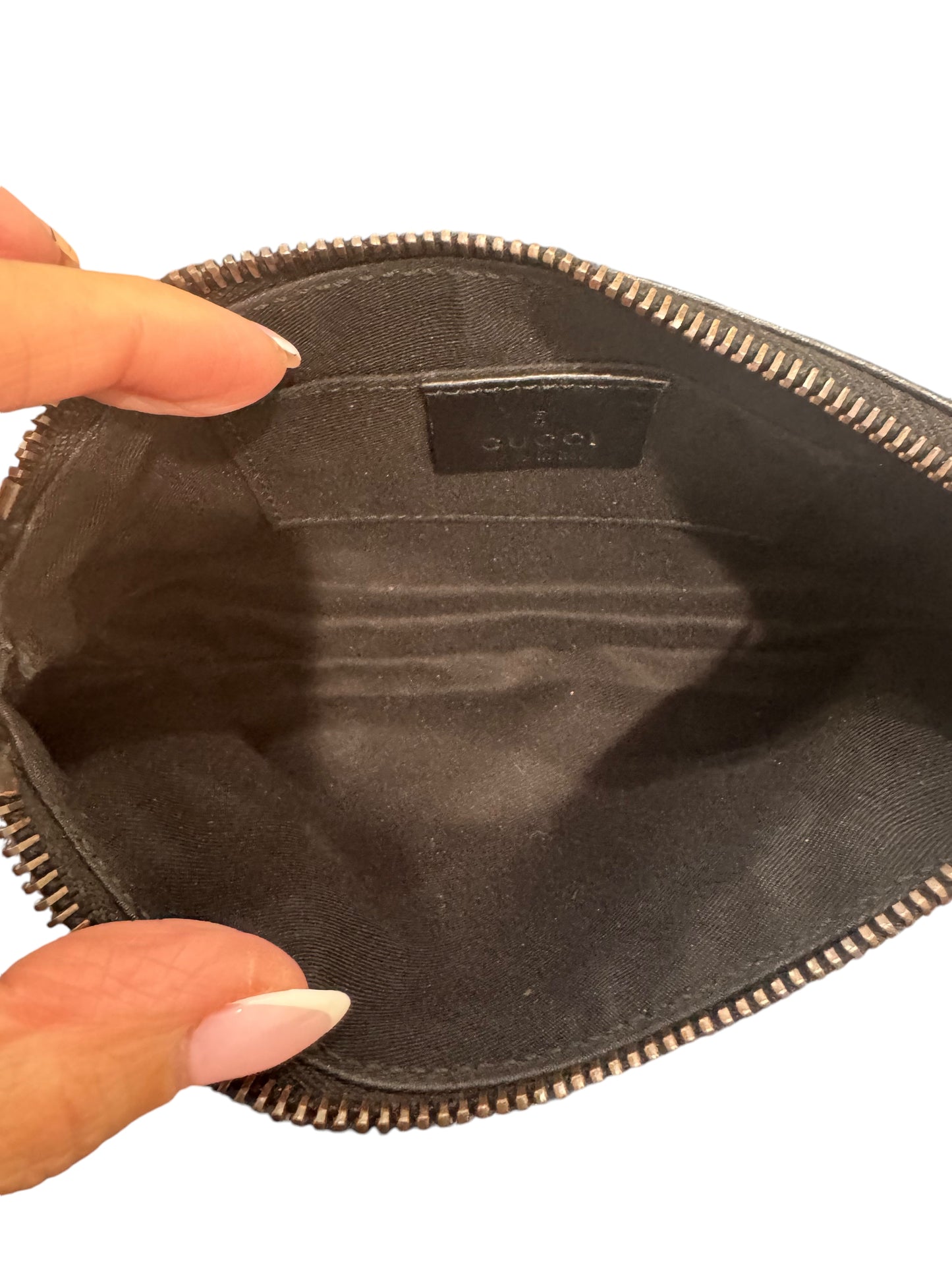 Gucci GG Canvas Web Studded Chain Clutch (Limited Edition)