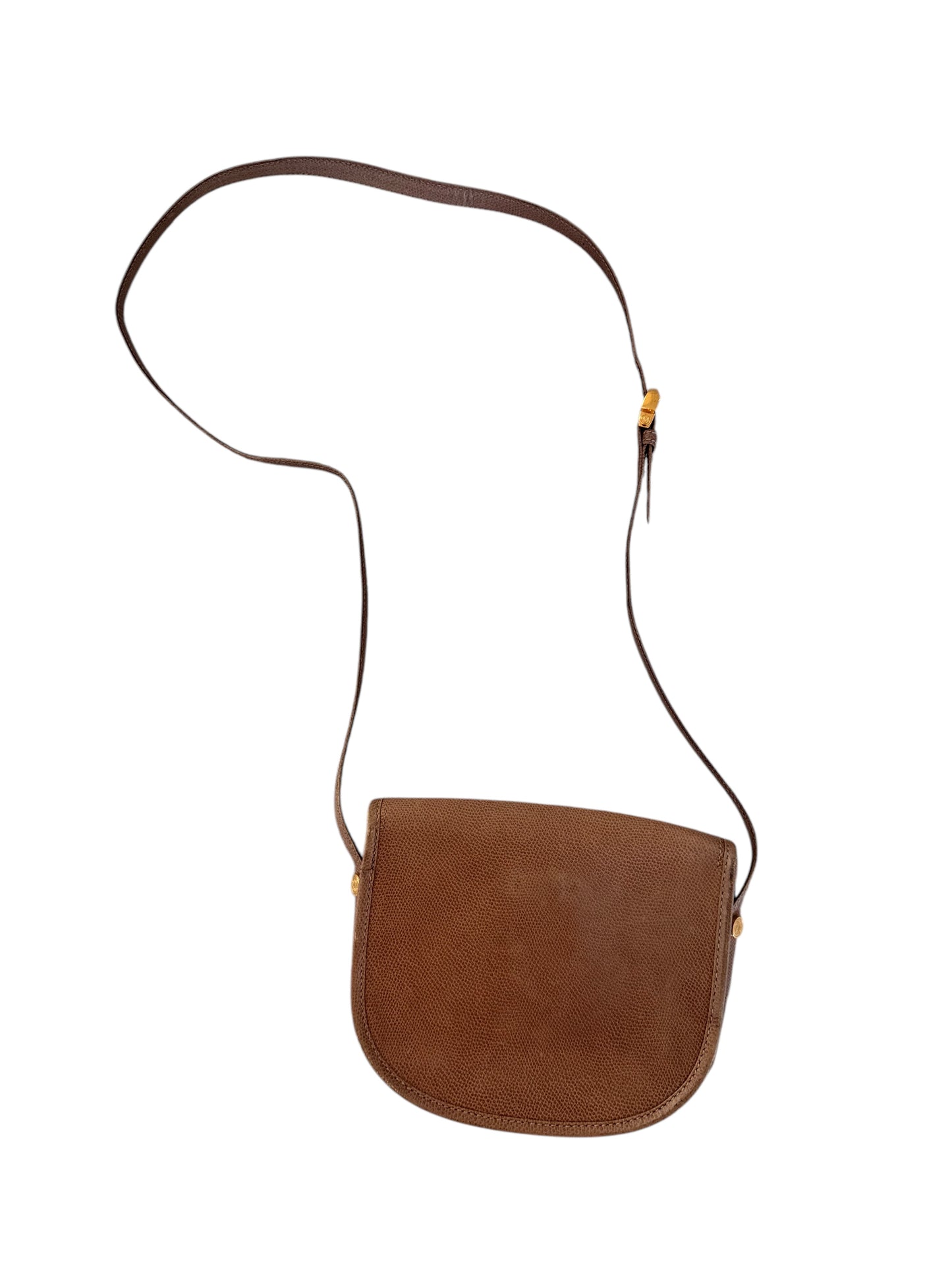 Loewe Anagram Vintage Leather Crossbody (Light Brown)