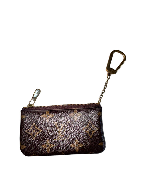 Louis Vuitton 2014 Monogram Canvas Key Cles Pouch