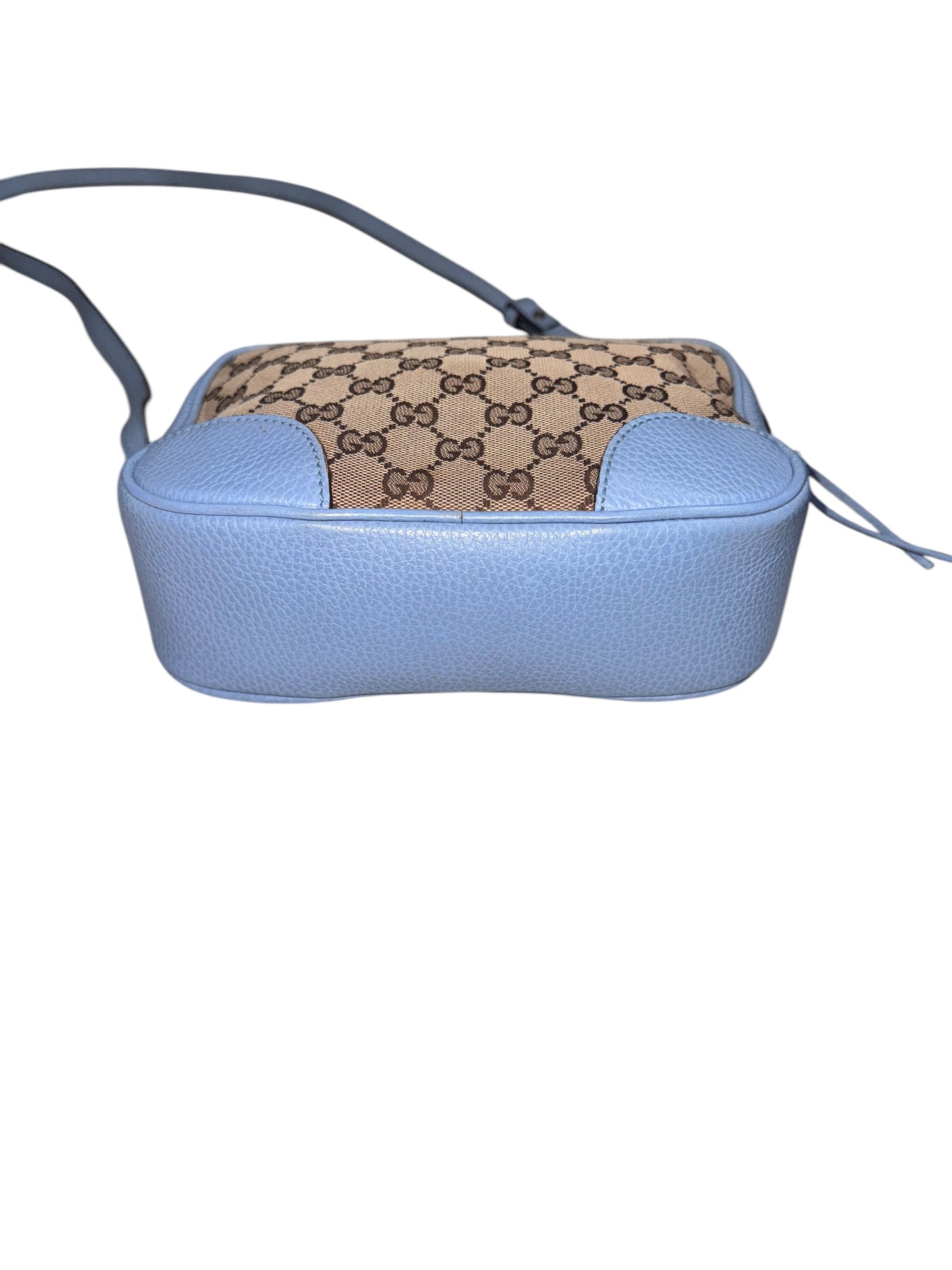 Gucci Mini Bree Disco Camera Crossbody (Blue)