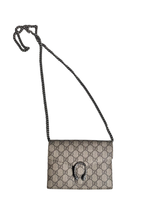 Gucci Supreme Coated Canvas Dionysus Wallet On Chain