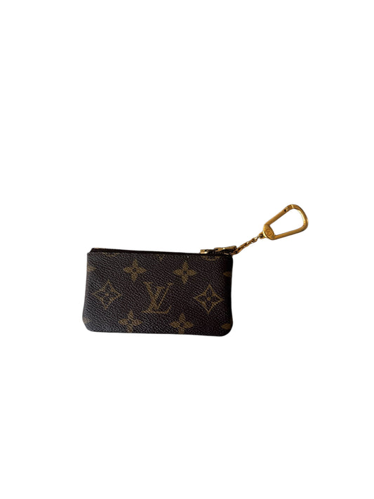 Louis Vuitton Monogram Canvas Key Cles Pouch 1986