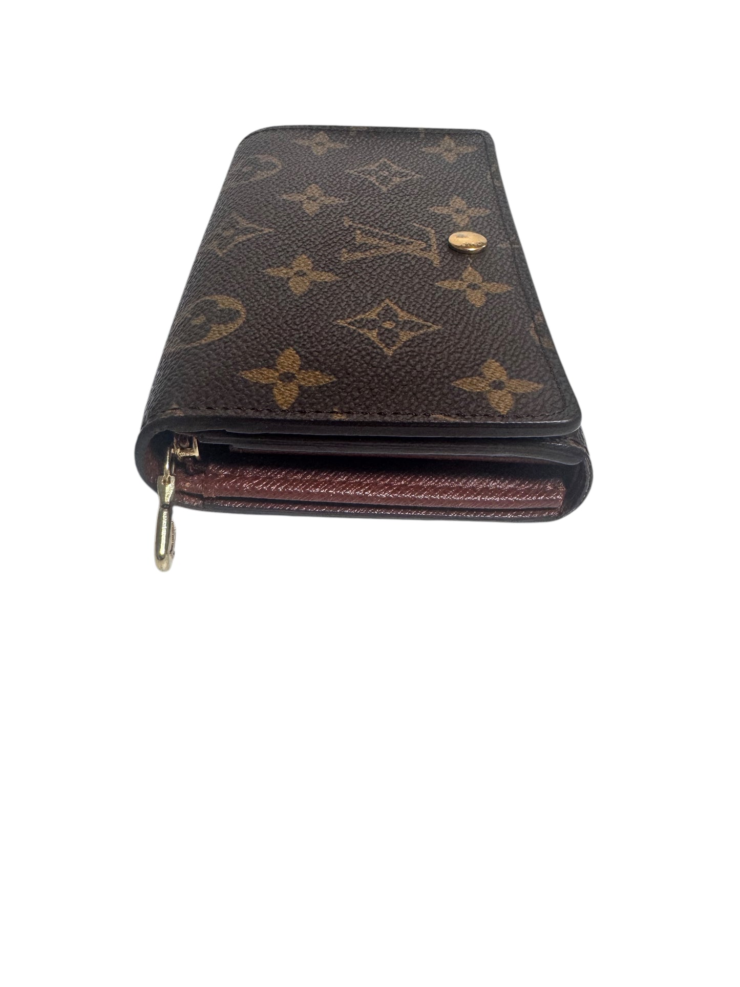 Louis Vuitton Monogram Porte Monnaie Zip Bifold Wallet 2003