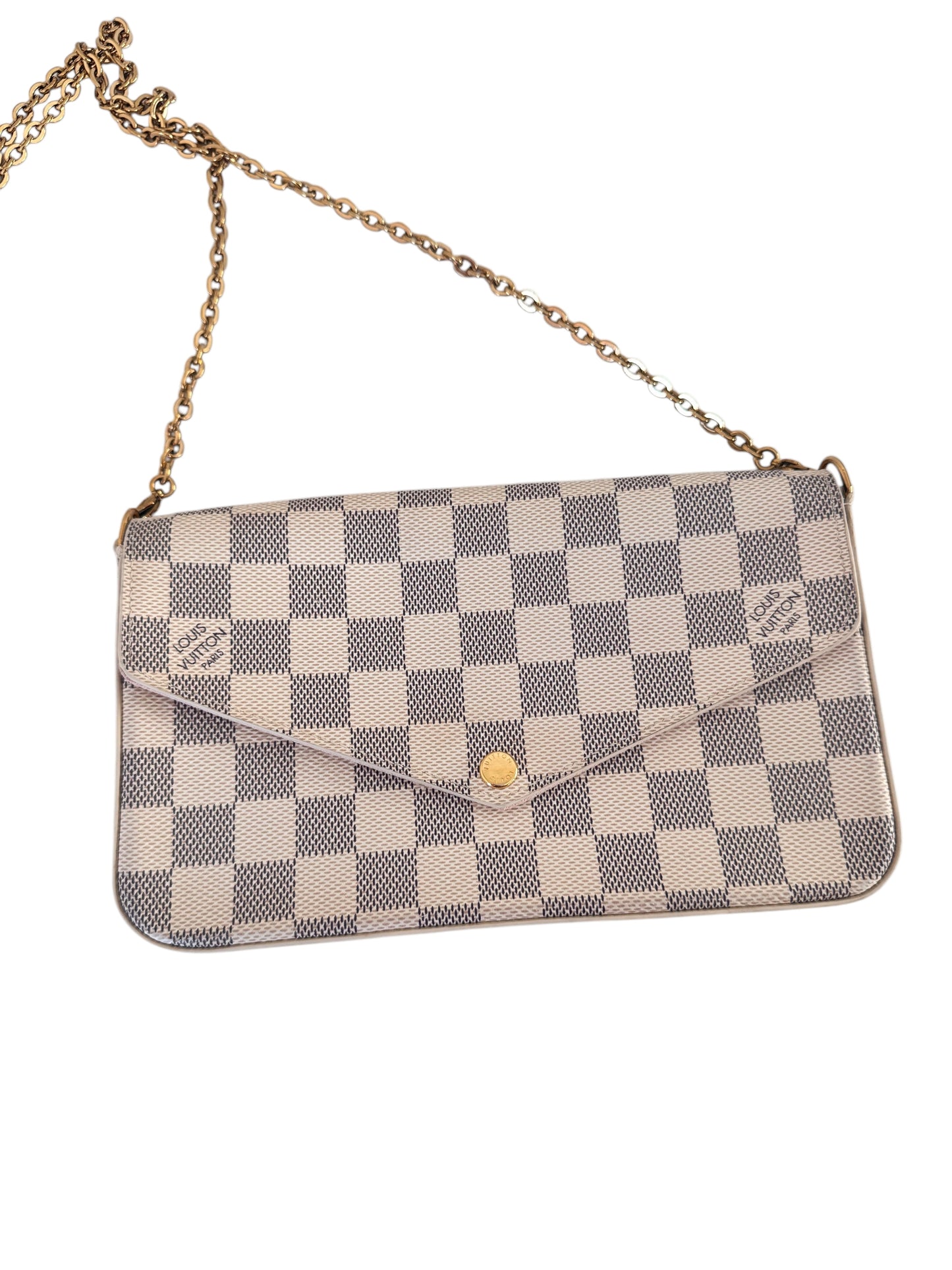 Louis Vuitton Damier Azur Canvas Felicie Pochette 2020
