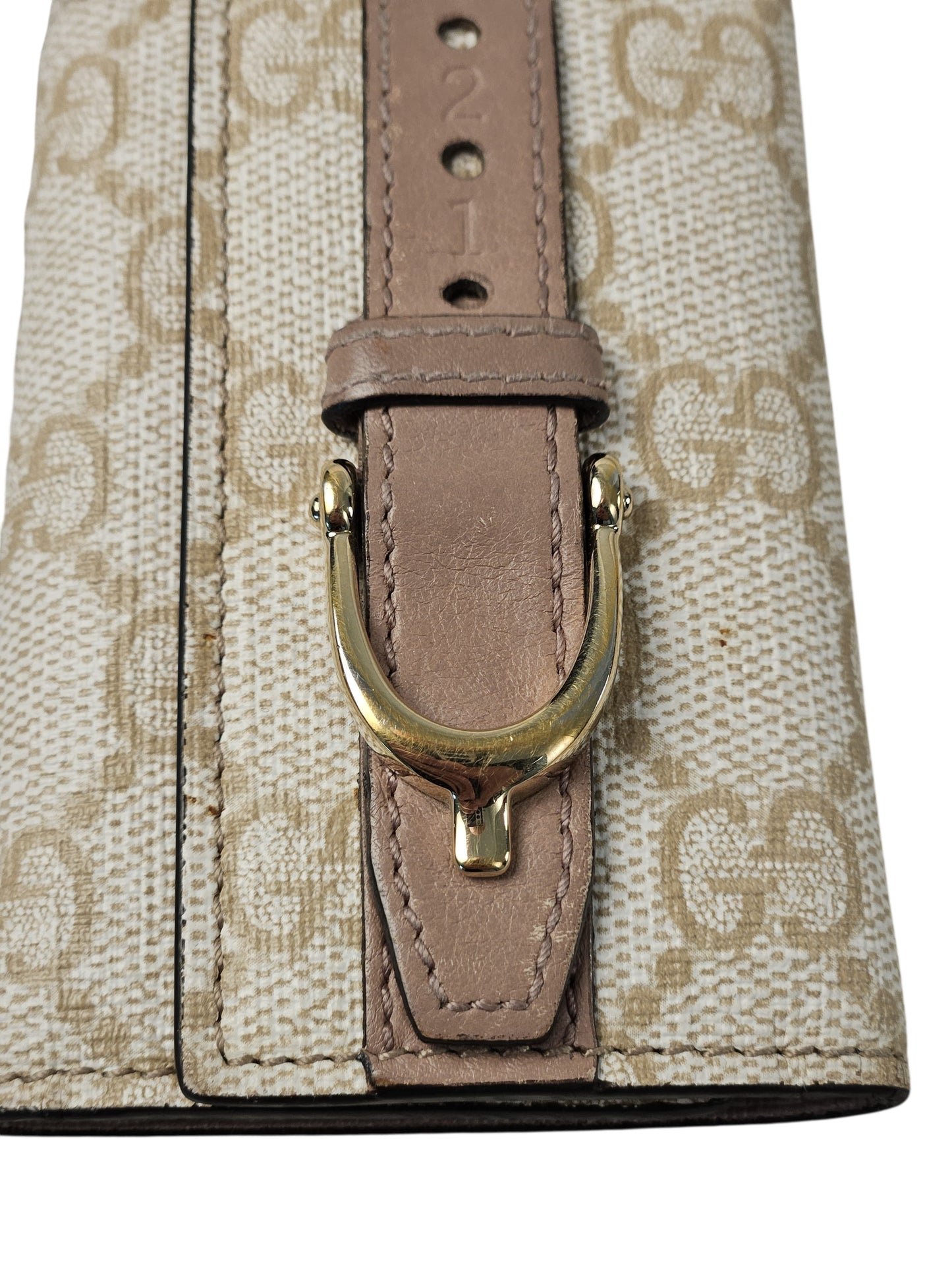 Gucci GG Supreme Canvas 6 ring Belted Key Holder