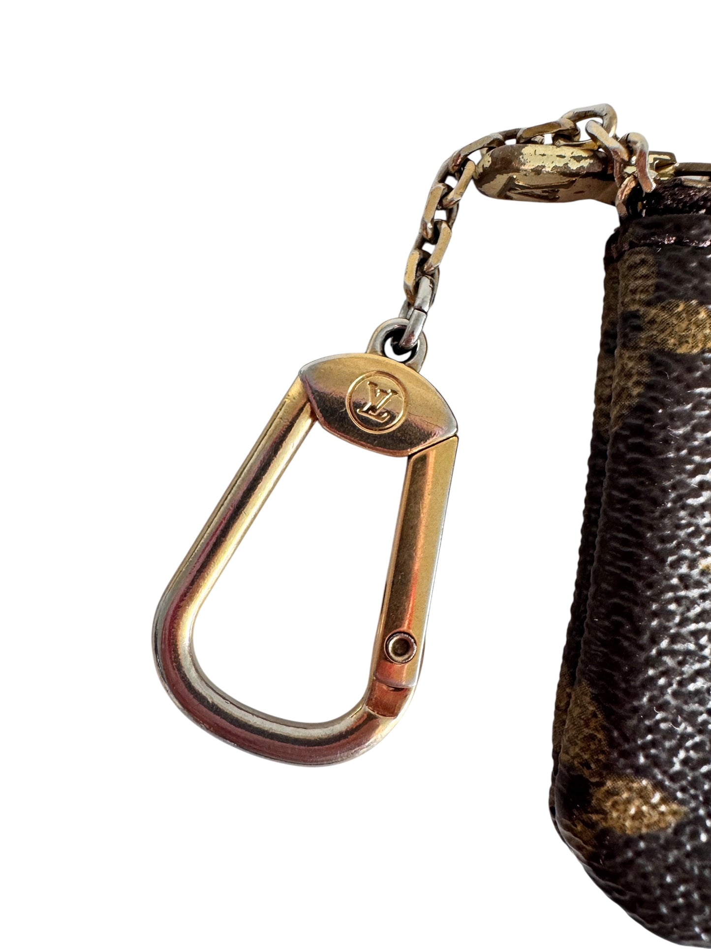 Louis Vuitton Monogram Canvas Key Cles Pouch 2005