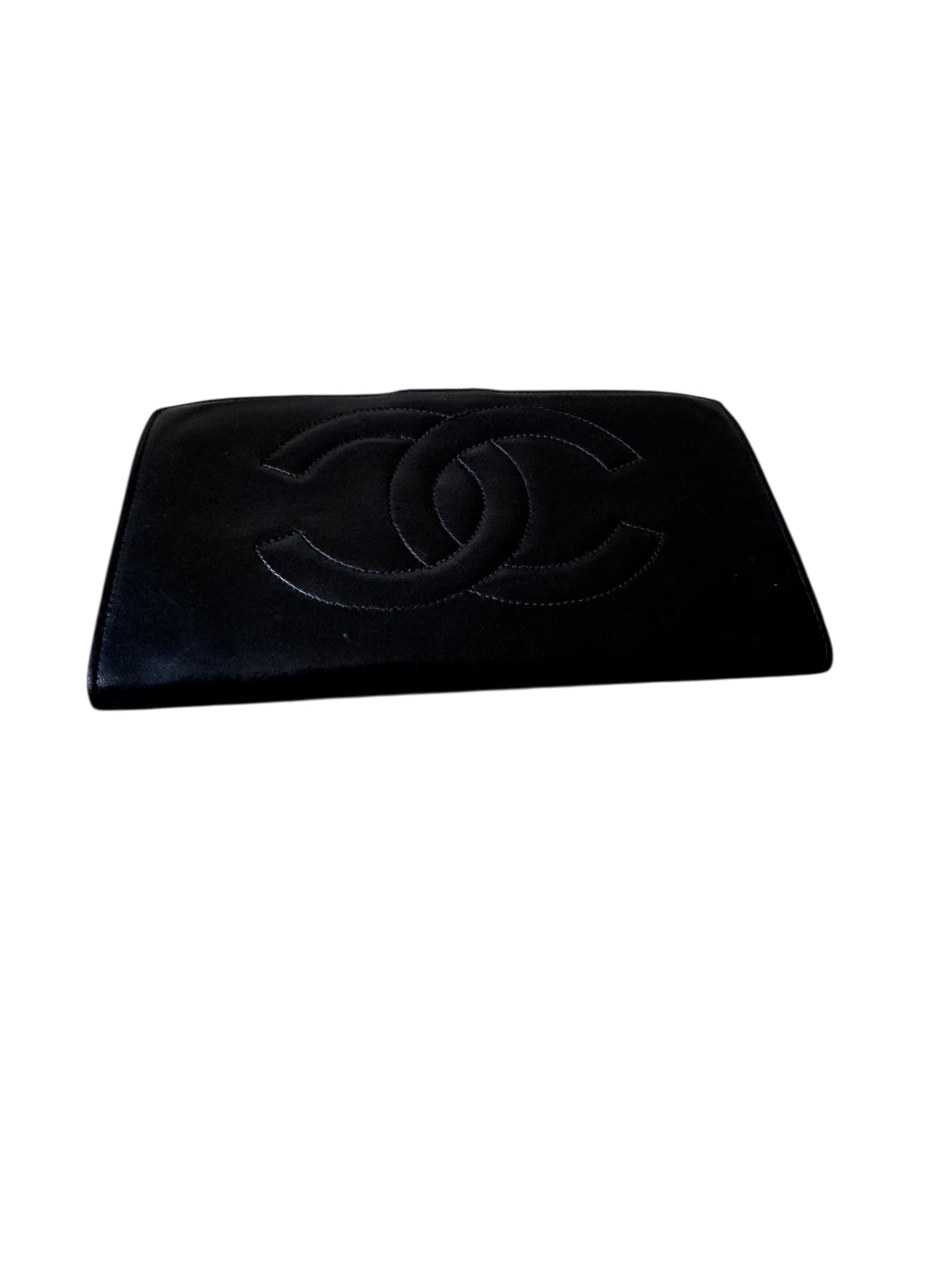 Chanel CC Timeless Lambskin Leather French Wallet 1996-1997
