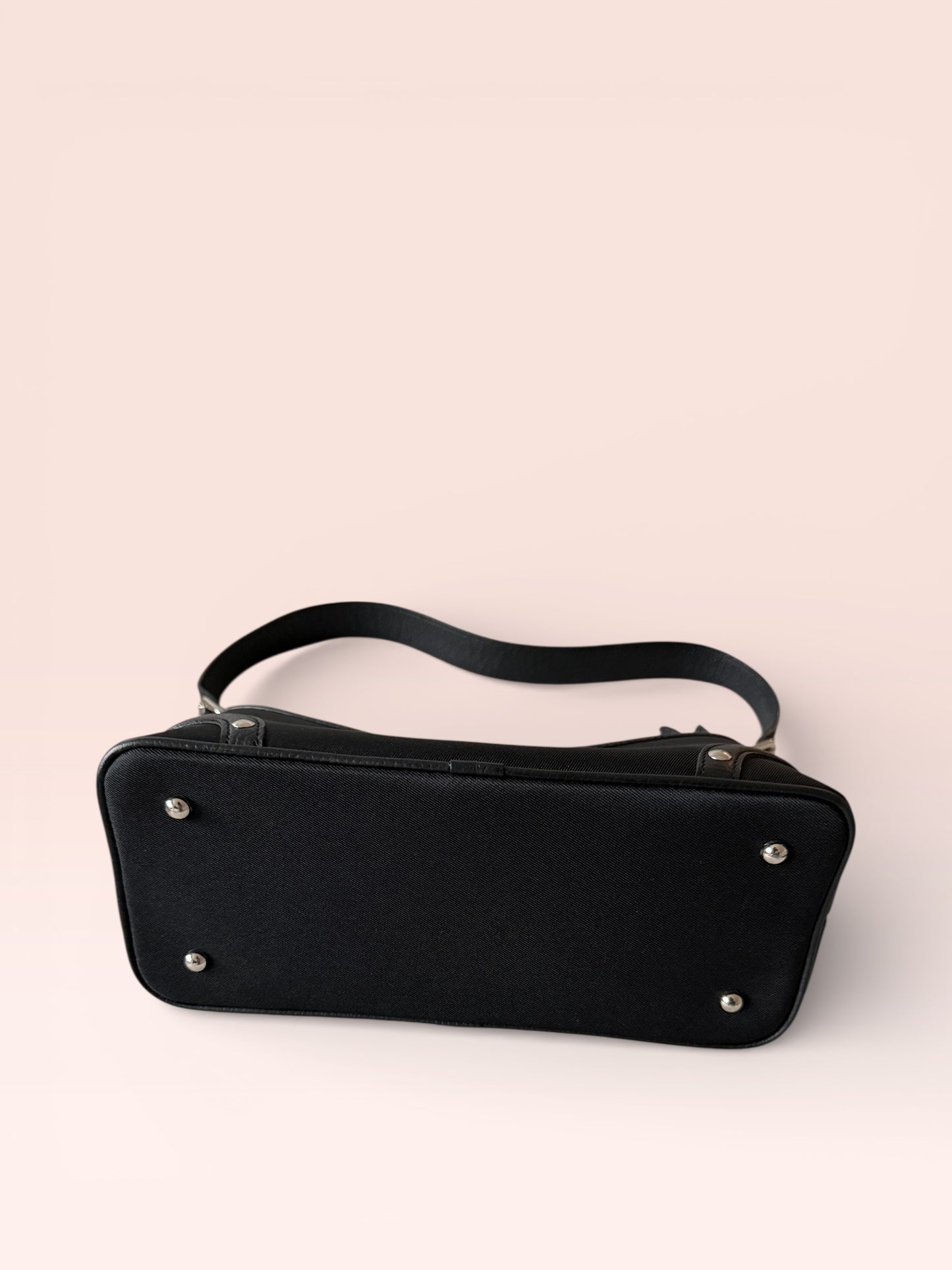 Burberry Canvas Nova Check Shoulder Bag