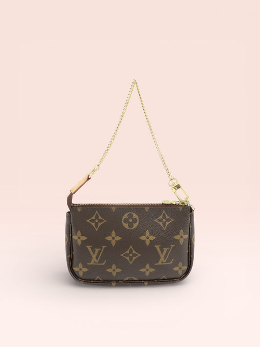 Louis Vuitton Monogram Canvas Mini Pochette Accessoires 2012
