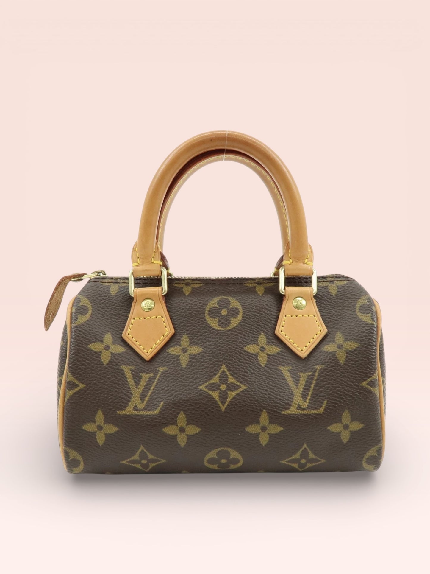 Louis Vuitton Monogram Canvas Mini Speedy w/ Strap 2002