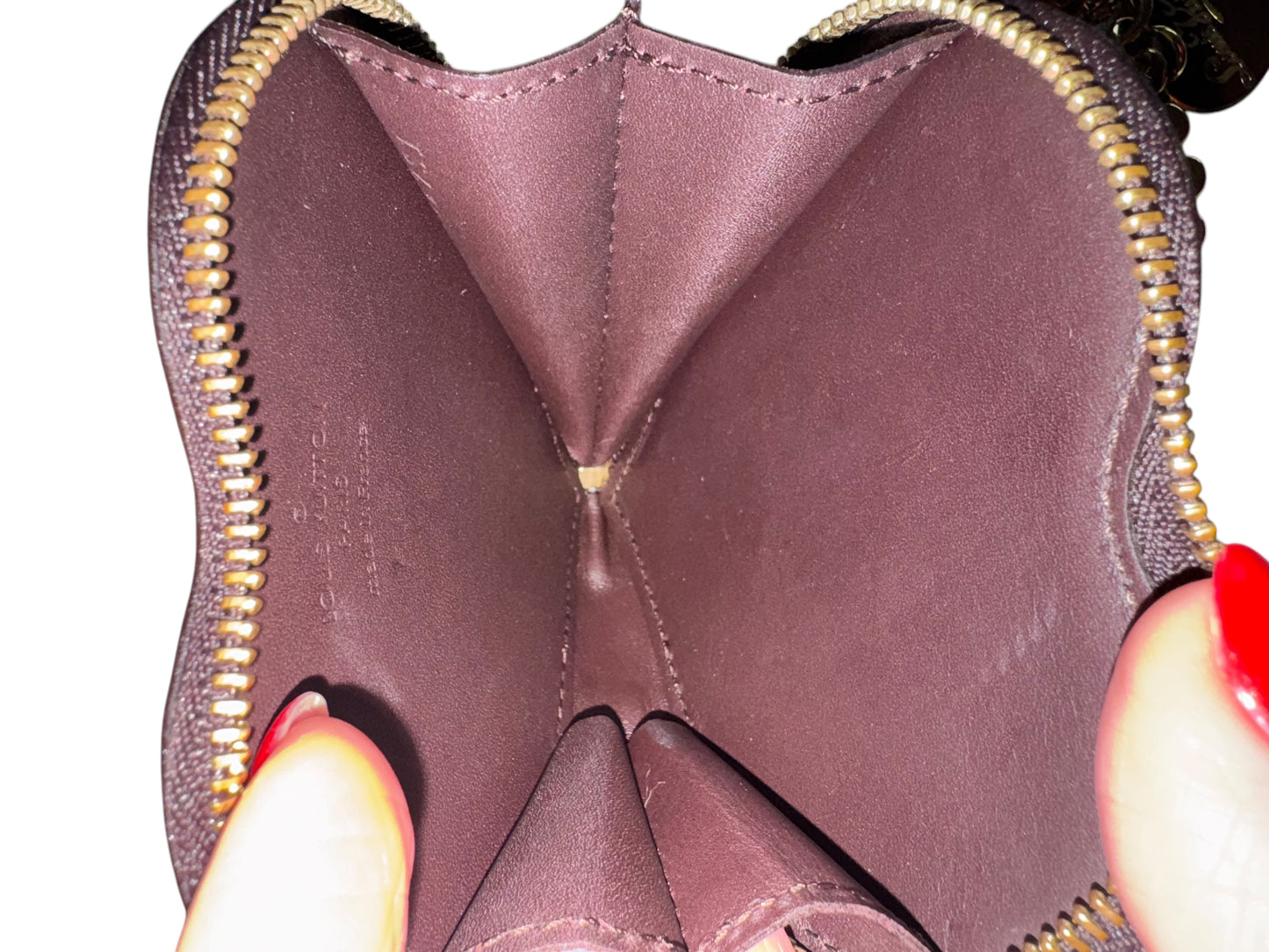 Louis Vuitton Vernis Monogram Rayeur Porte Monnaie Coeur (Heart-Shaped Coin Purse, 2011)