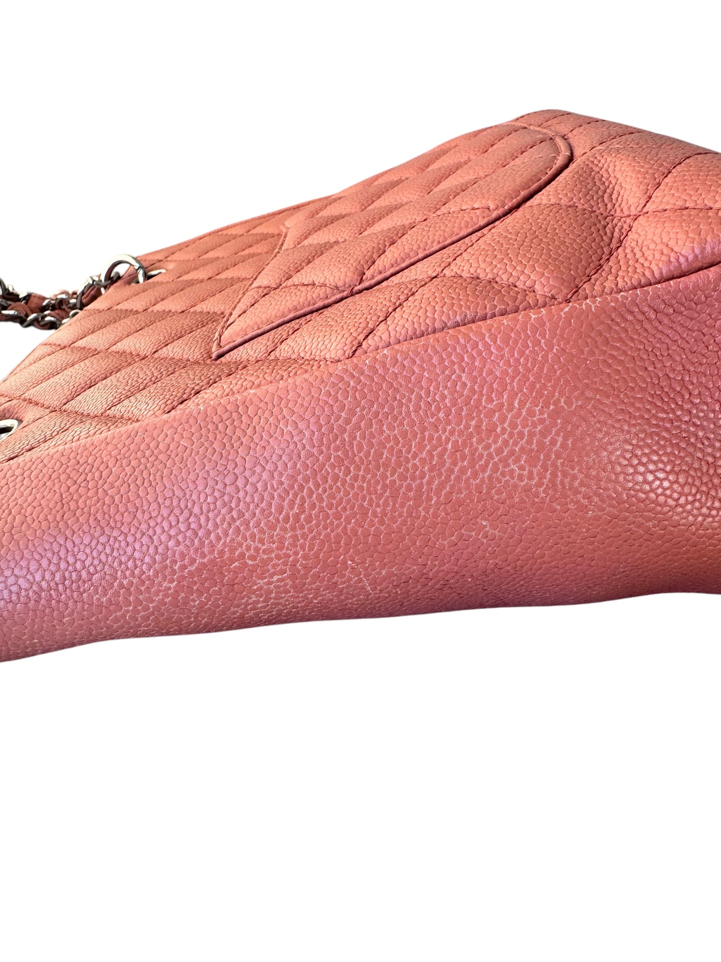 Chanel Quilted Caviar Leather Petite Shopping Tote 2008-2009