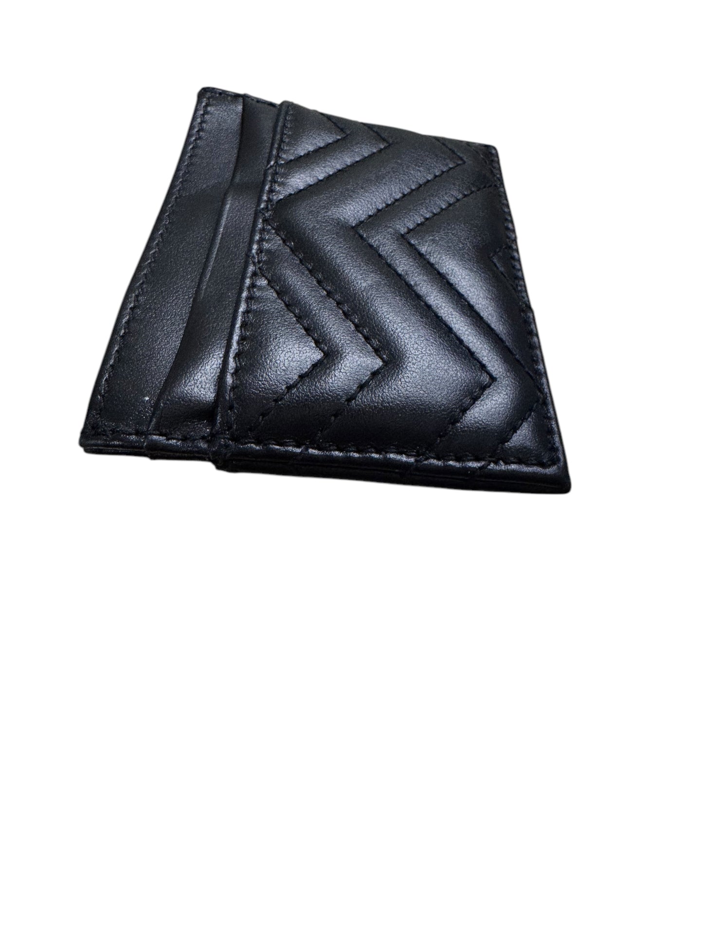 Gucci GG Marmont Card Holder Waller (Black)