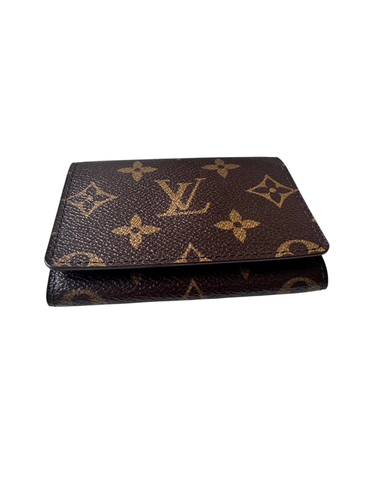Louis Vuitton Monogram Canvas Envelope Carte de Visite Card Case 2006