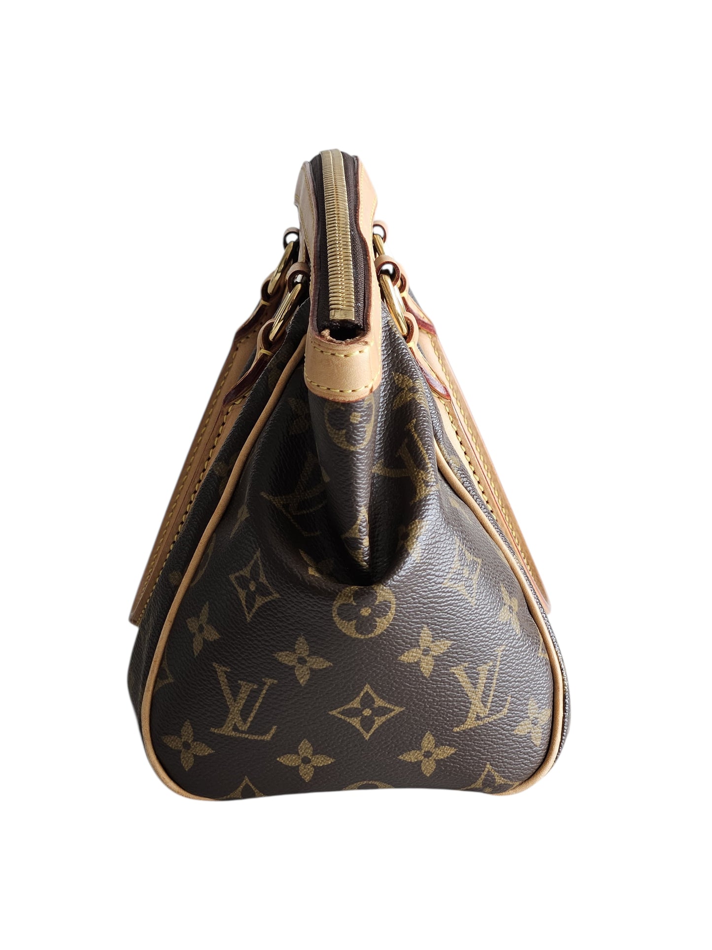 Louis Vuitton Monogram Canvas Tivoli PM Bag Brown 2007