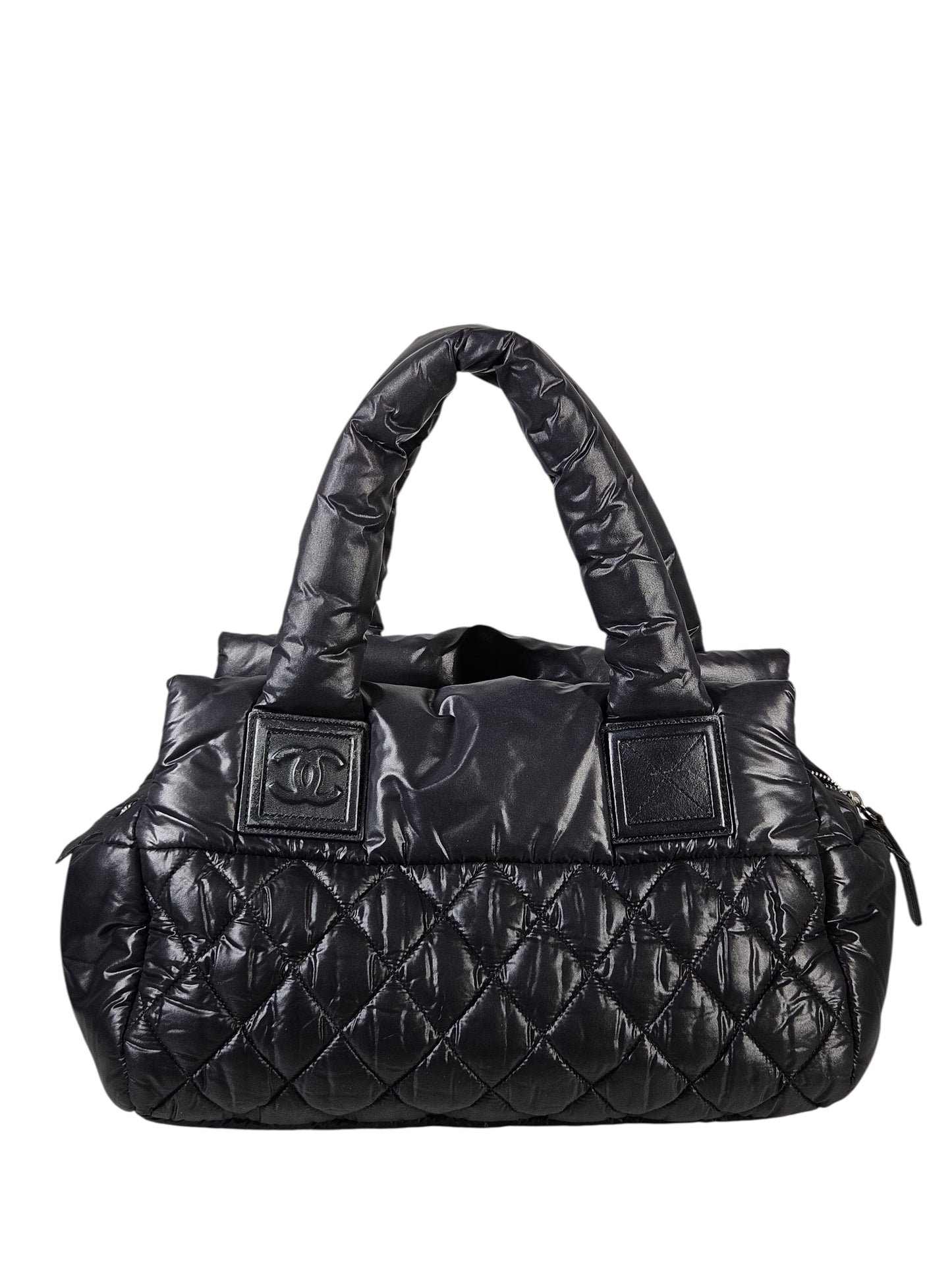 Chanel Quilted Nylon Coco Cocoon Bowler Bag 2009-2010