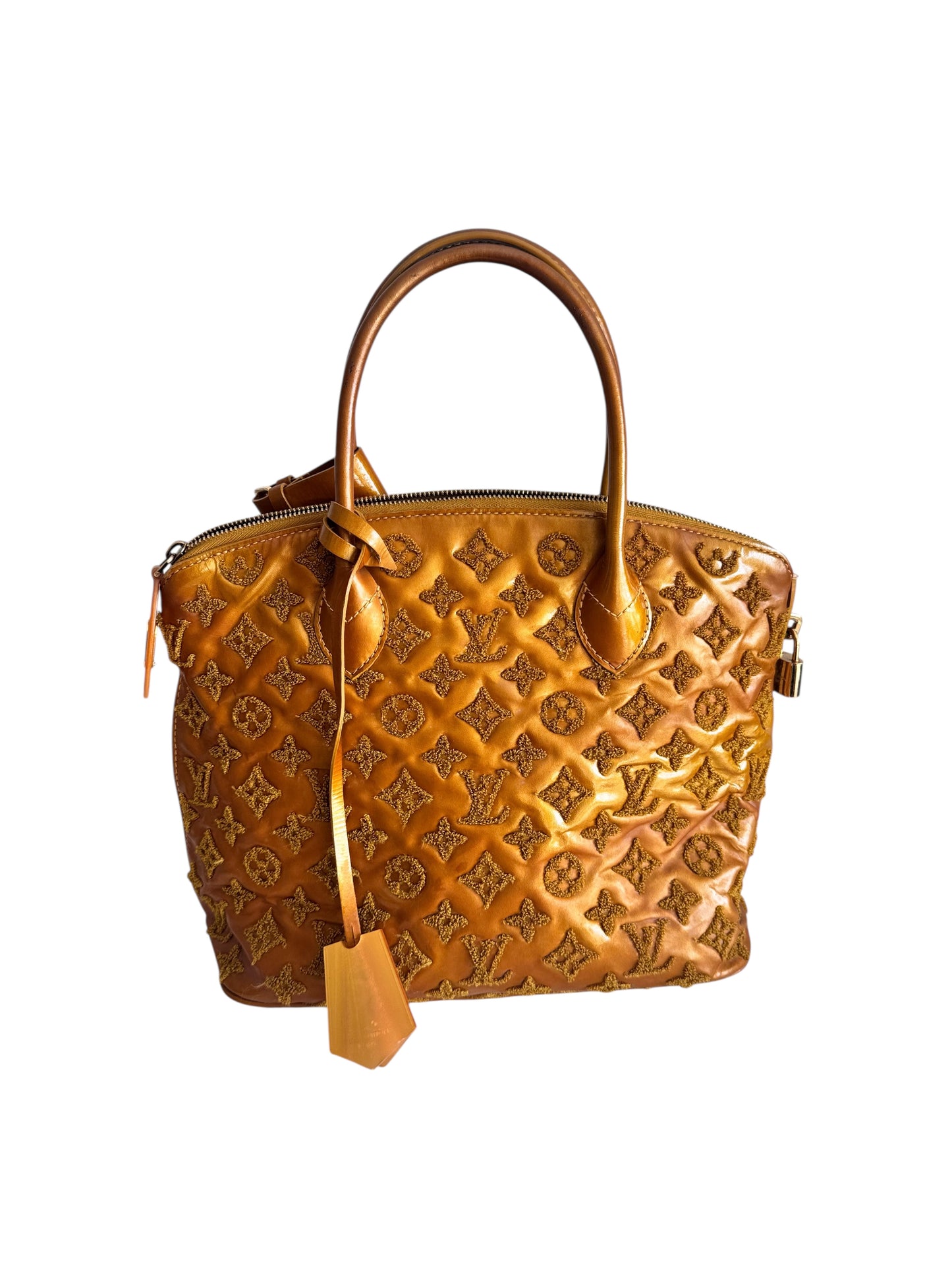 Louis Vuitton Patent Leather Fascination Lock it Bag 2011