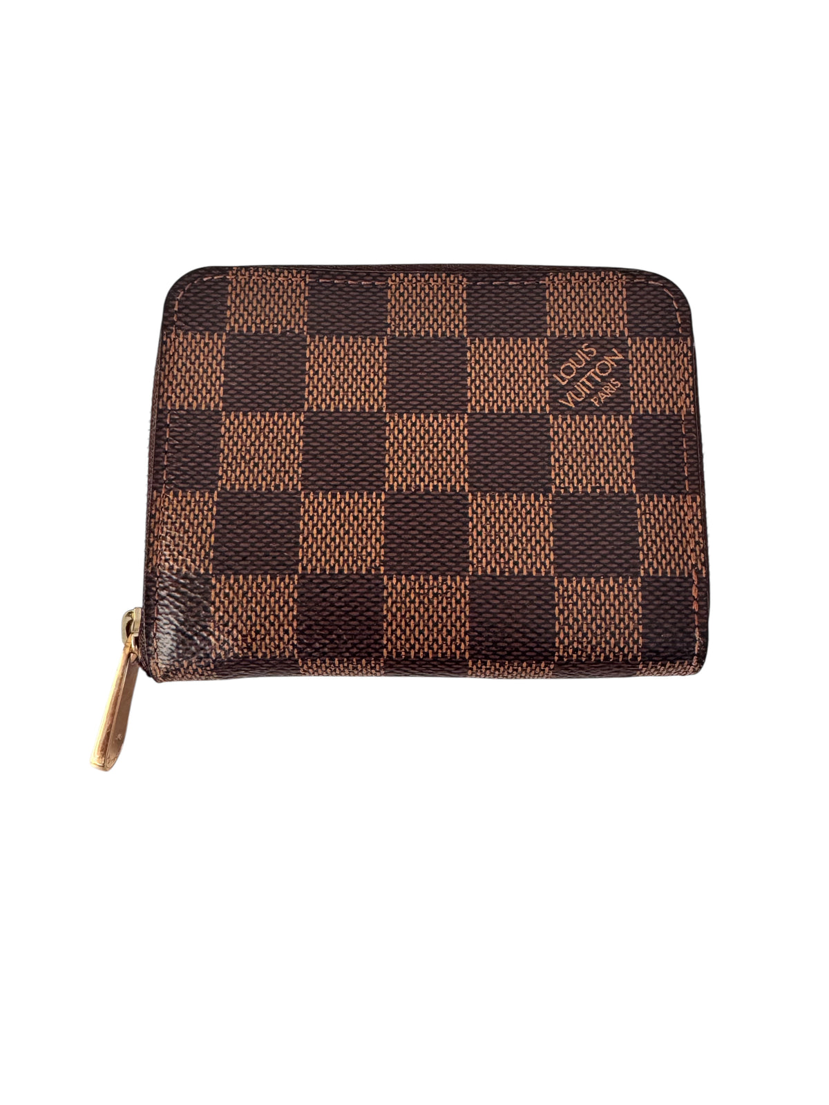 Louis Vuitton Damier Ebene Canvas Zippy Coin Purse 2019