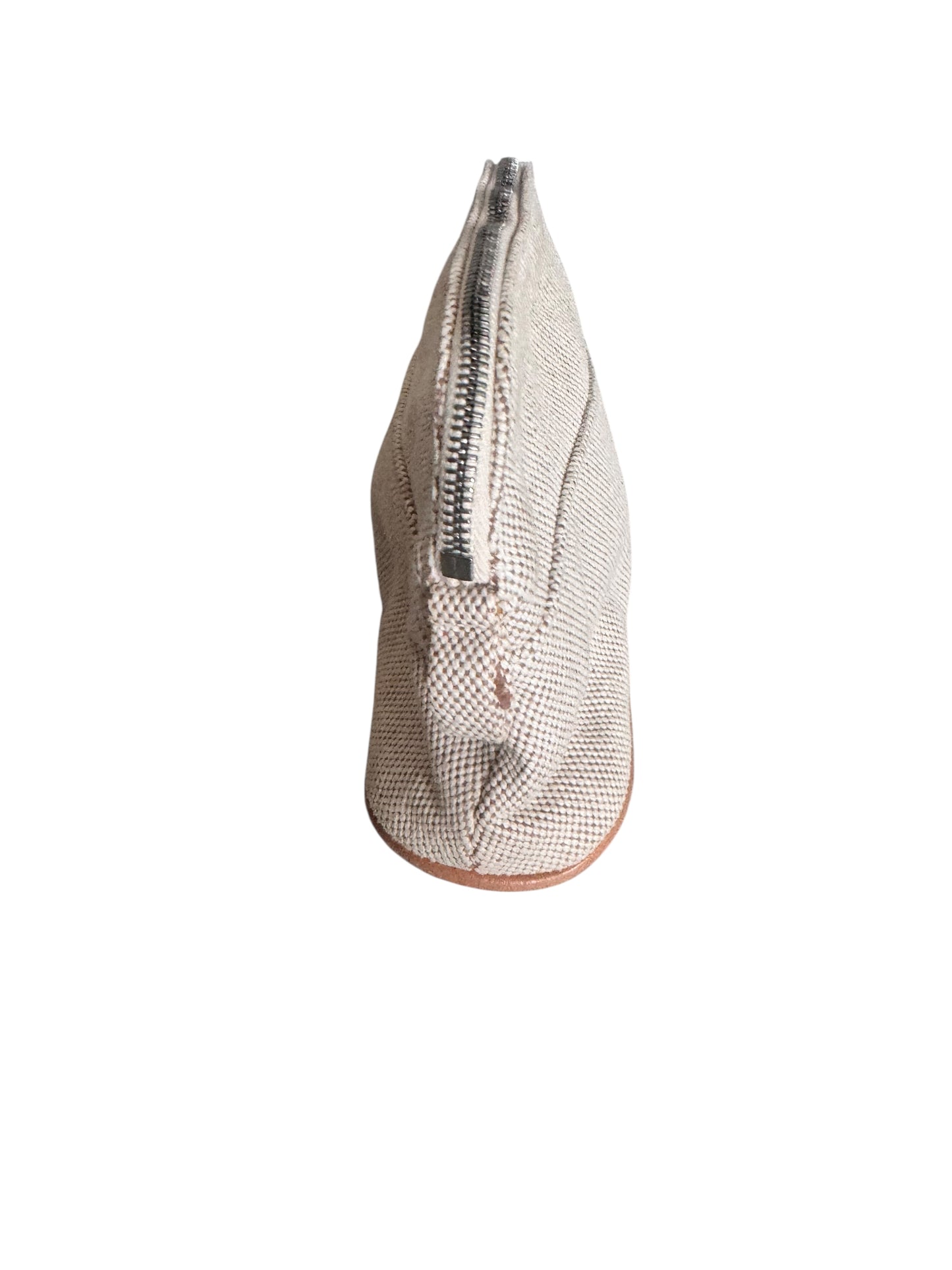 Hermes Toile Bolide Canvas Cosmetic Pouch