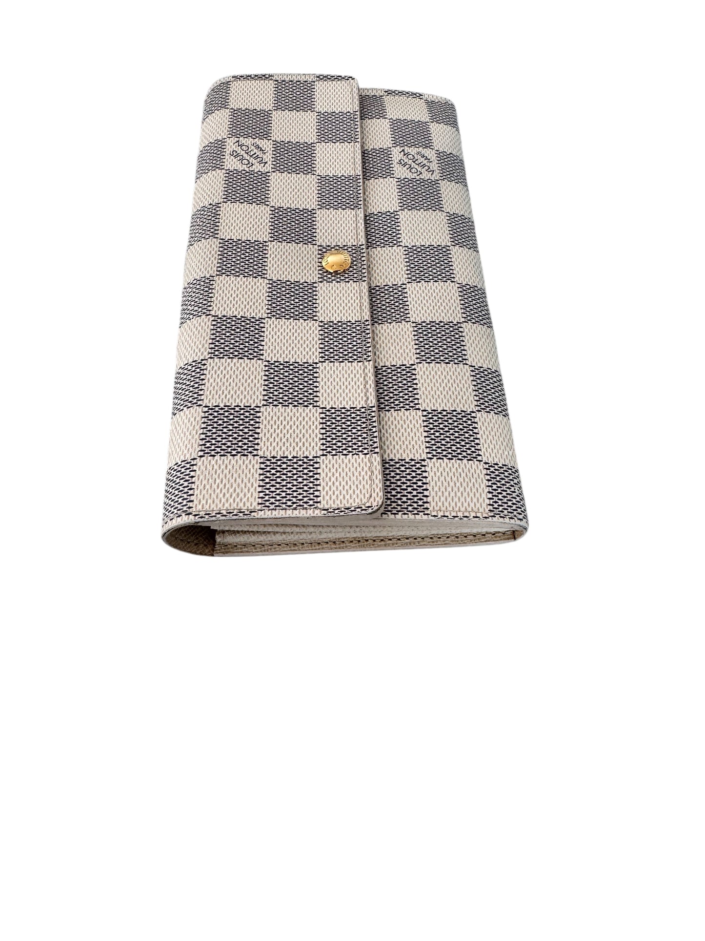 Louis Vuitton Damier Azur Portefeuille Sarah Wallet 2013