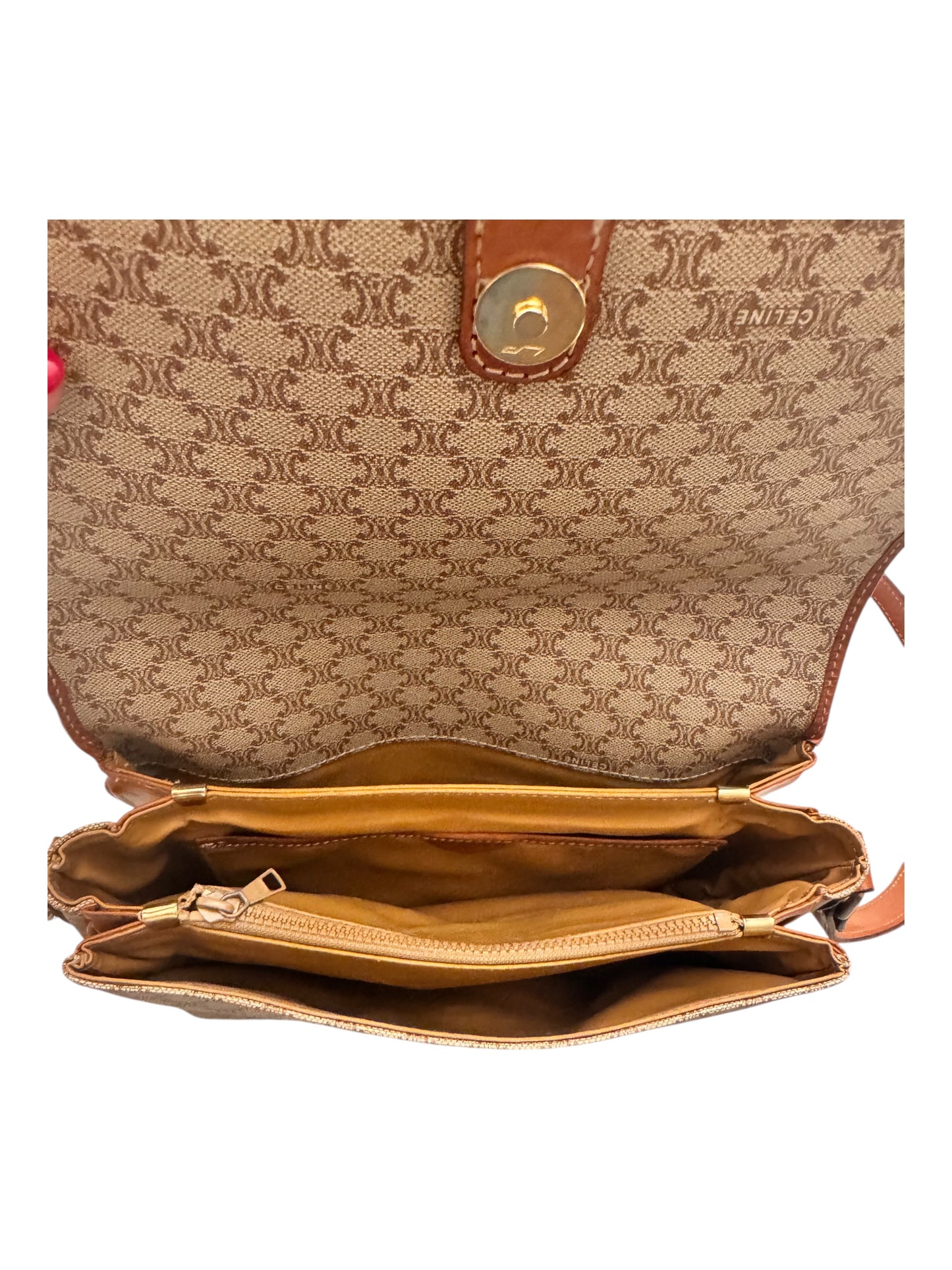 Celine Macadam Vintage Crossbody Bag