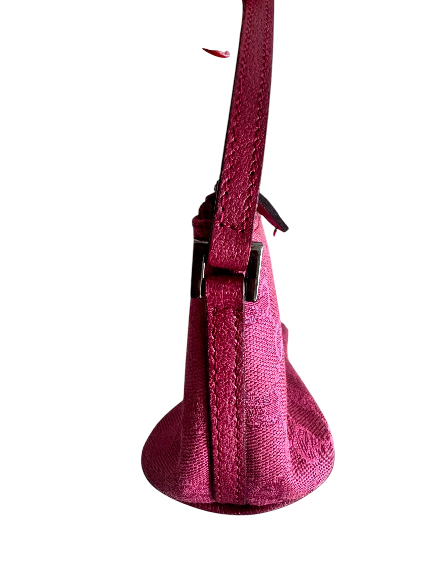 Gucci Canvas Boat Shoulder Bag (Pink)