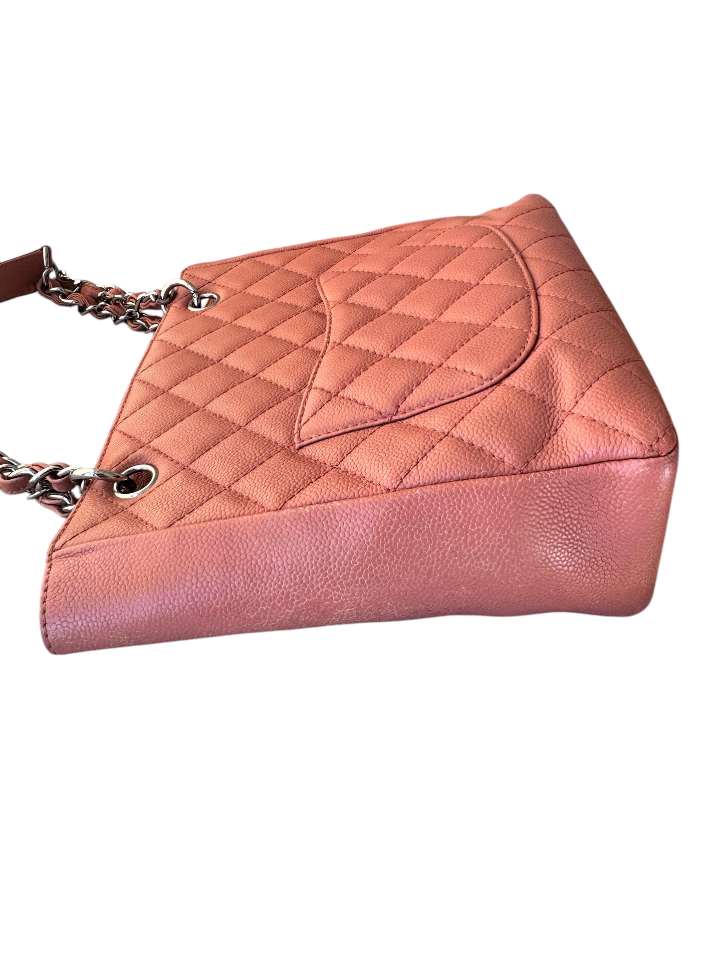 Chanel Quilted Caviar Leather Petite Shopping Tote 2008-2009