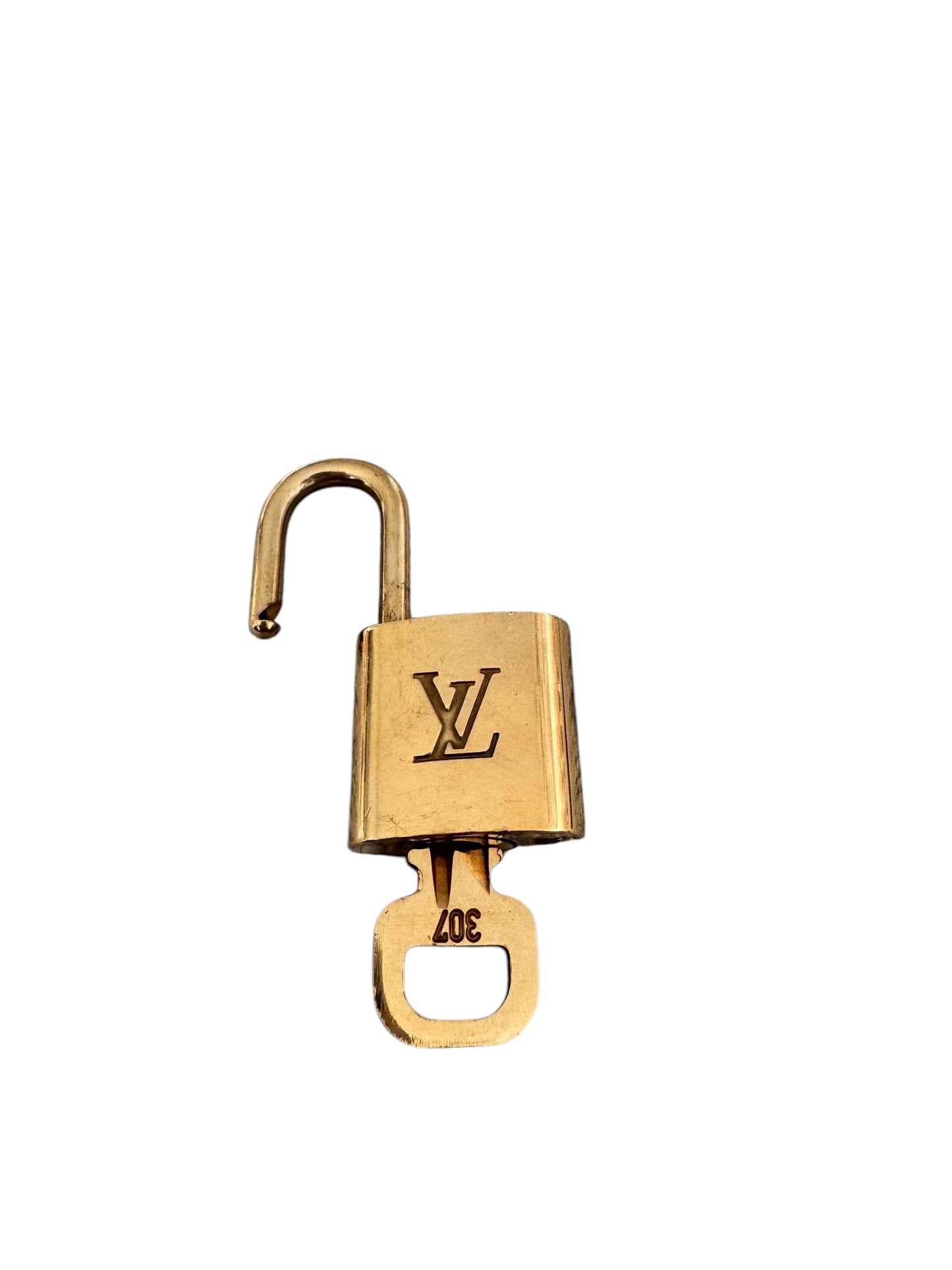 Louis Vuitton Metal Lock and Key Set 307