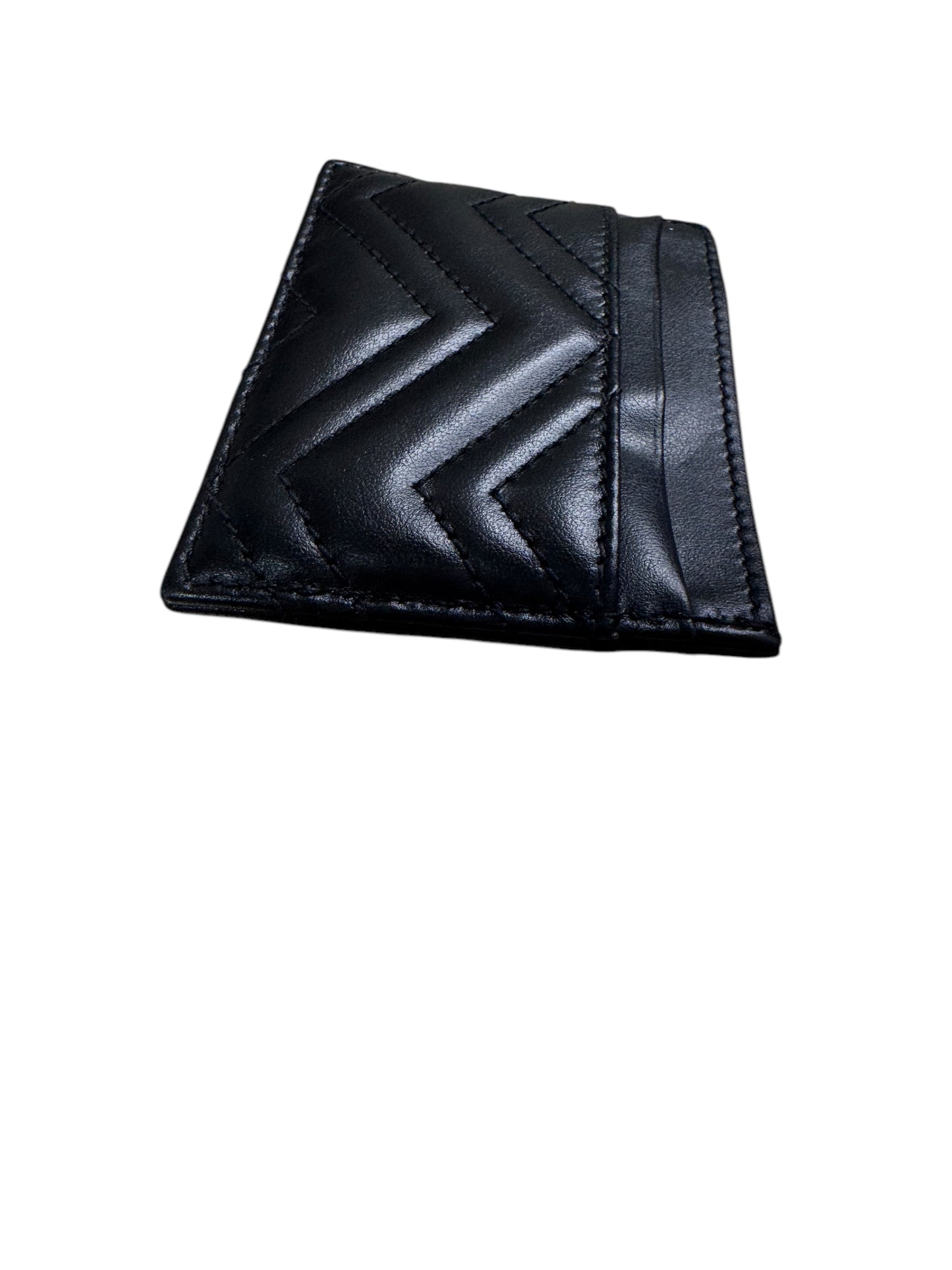 Gucci GG Marmont Card Holder Waller (Black)
