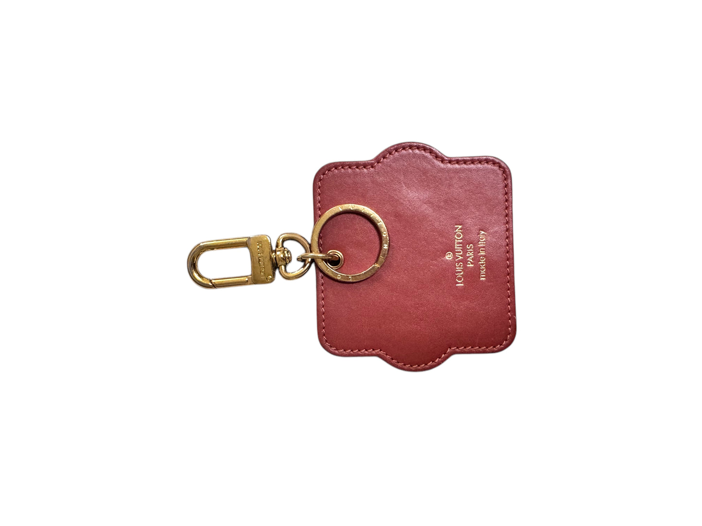 Louis Vuitton Vernis Porte Cre Animal Face Bag Charm 2018