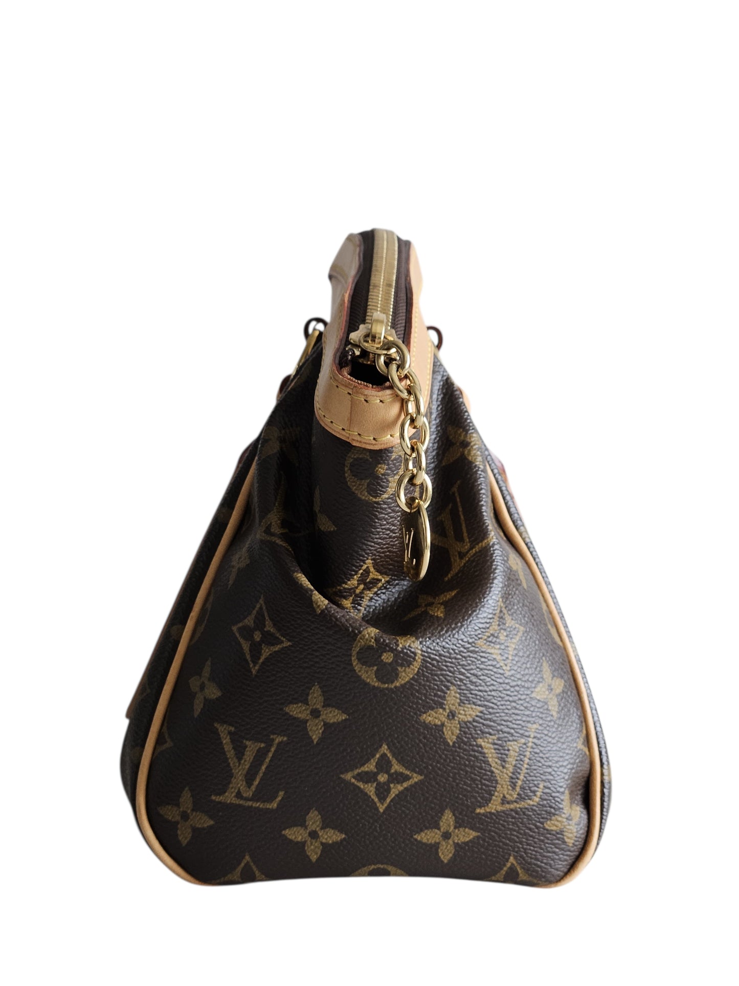 Louis Vuitton Monogram Canvas Tivoli PM Bag Brown 2007