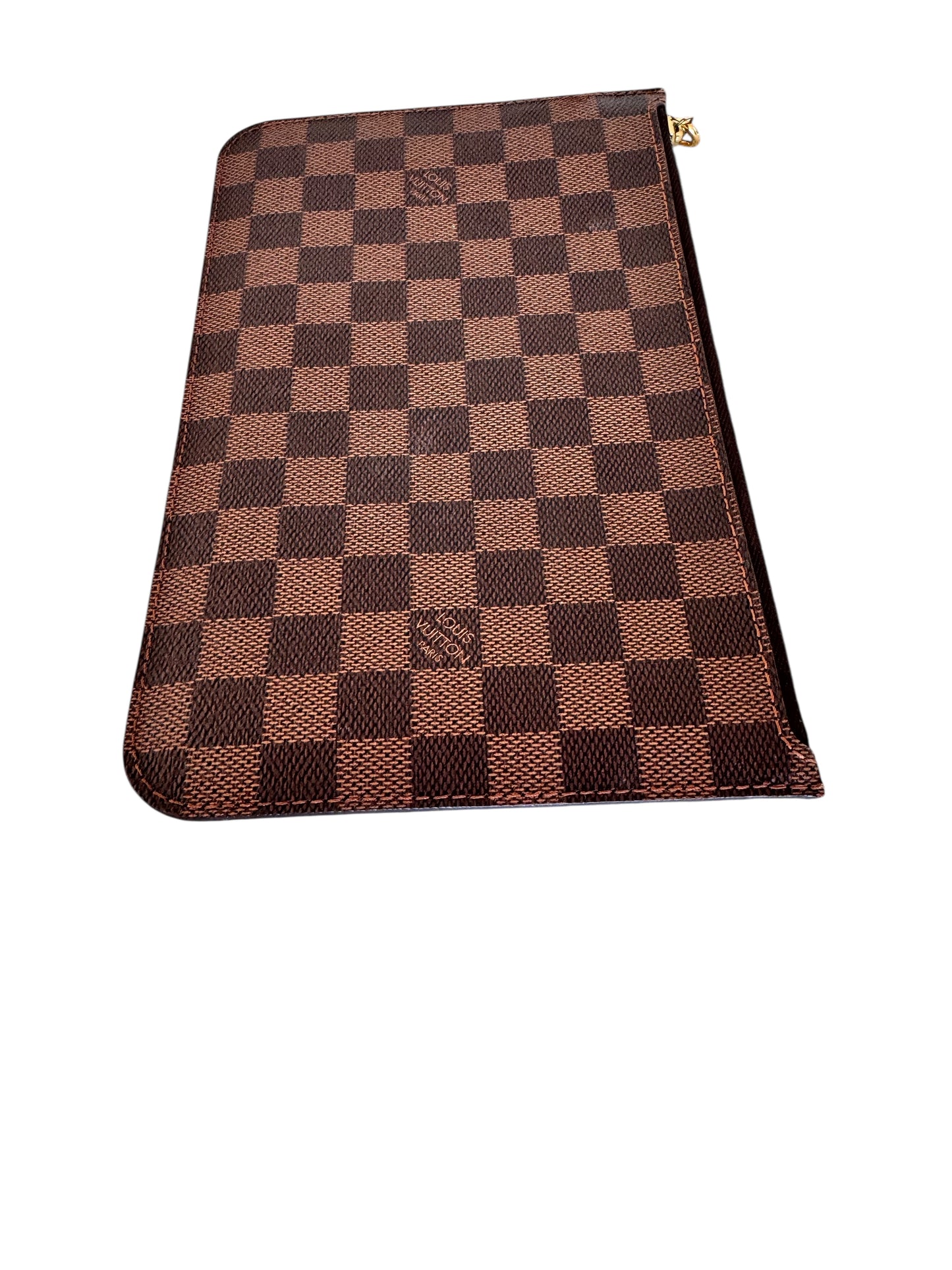 Louis Vuitton Damier Ebene Neverful Pouch 2014
