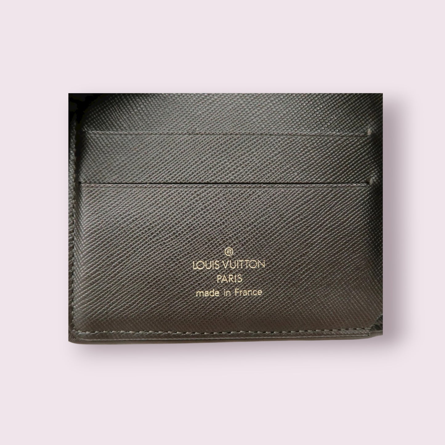 Louis Vuitton Mini Lin Porte Billets Carte Compact Wallet 2002