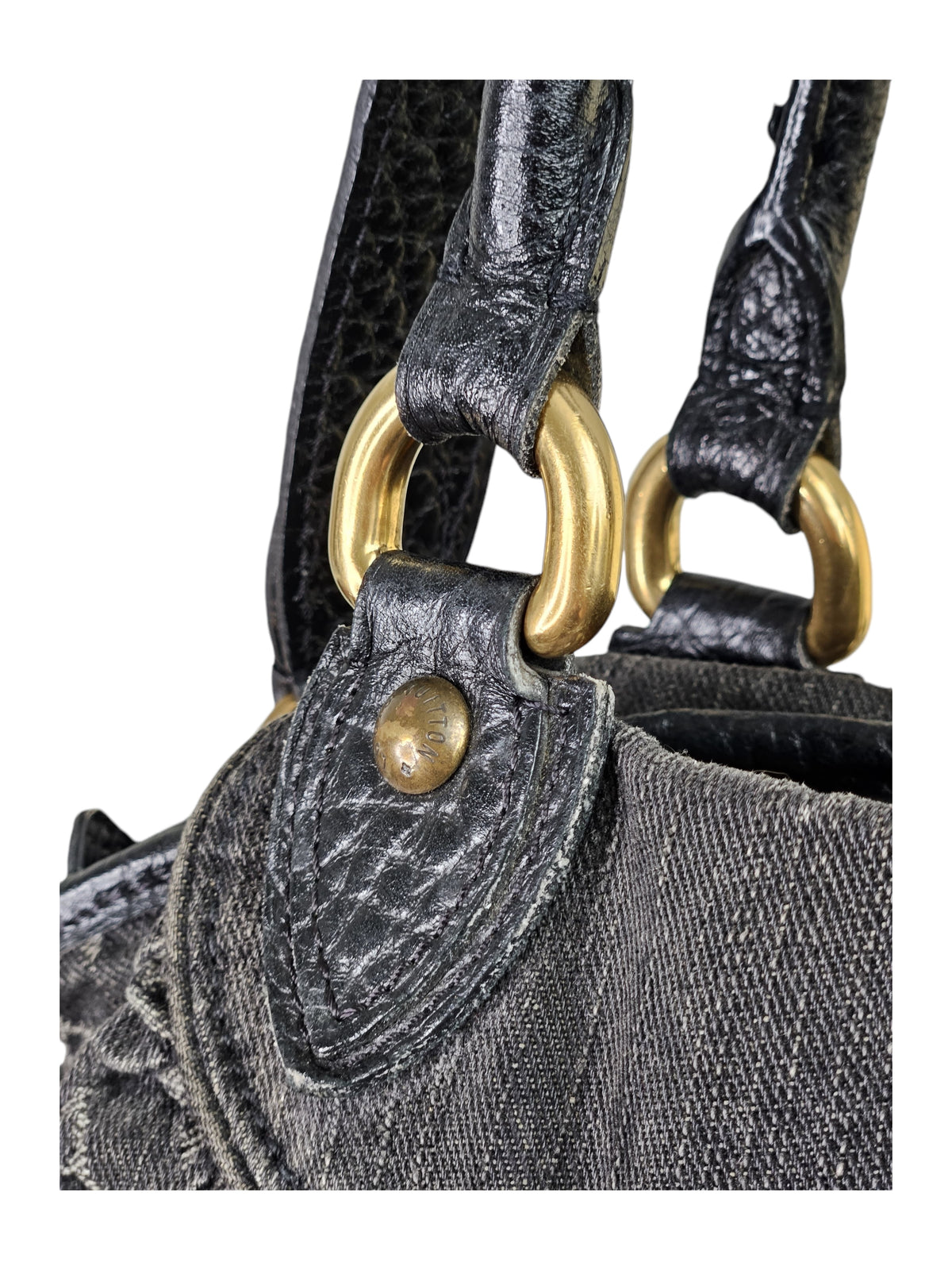 Louis Vuitton Denim Neo Cabby MM Black