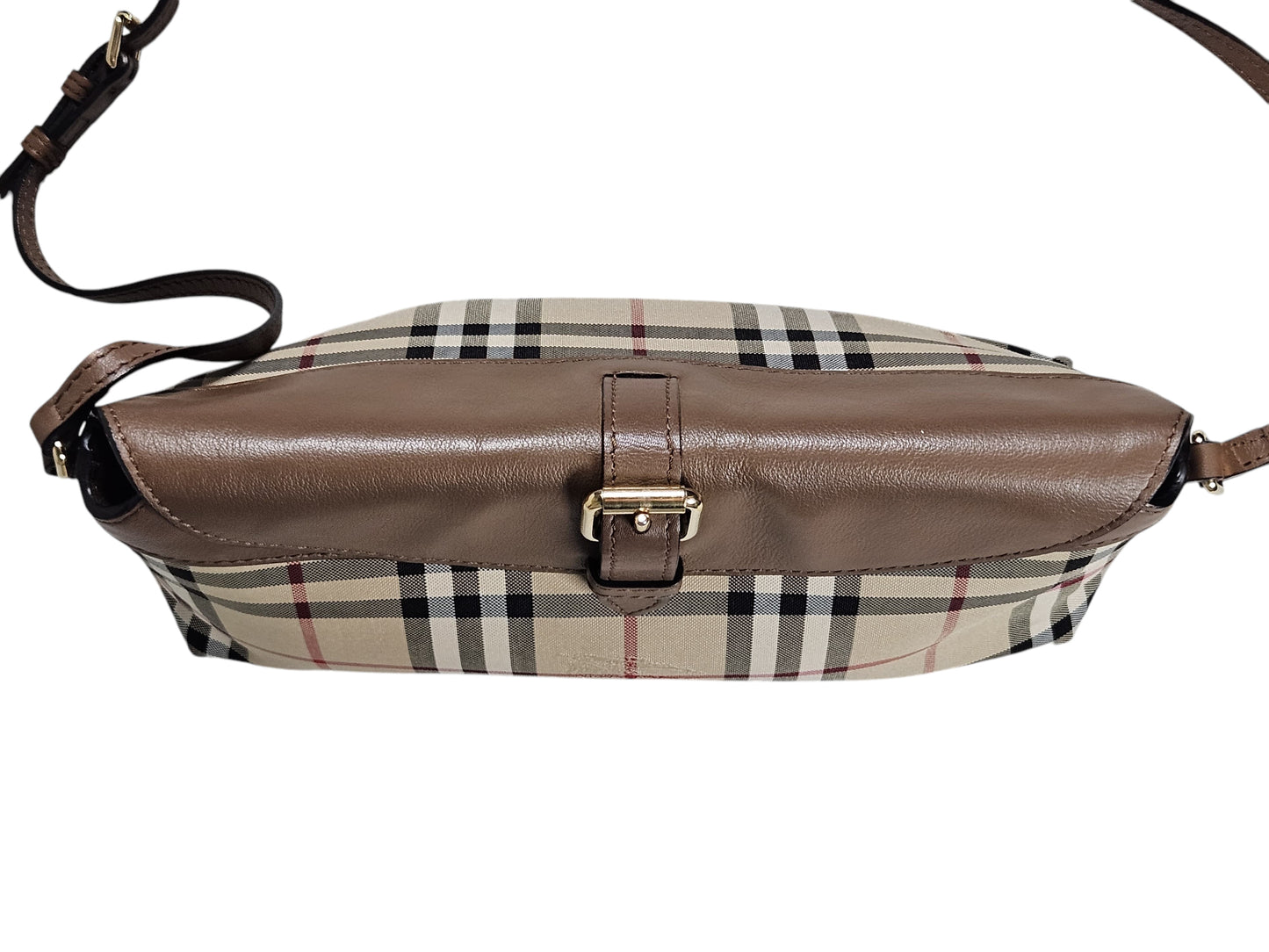 Burberry Horseferry Check Leah Crossbody Bag
