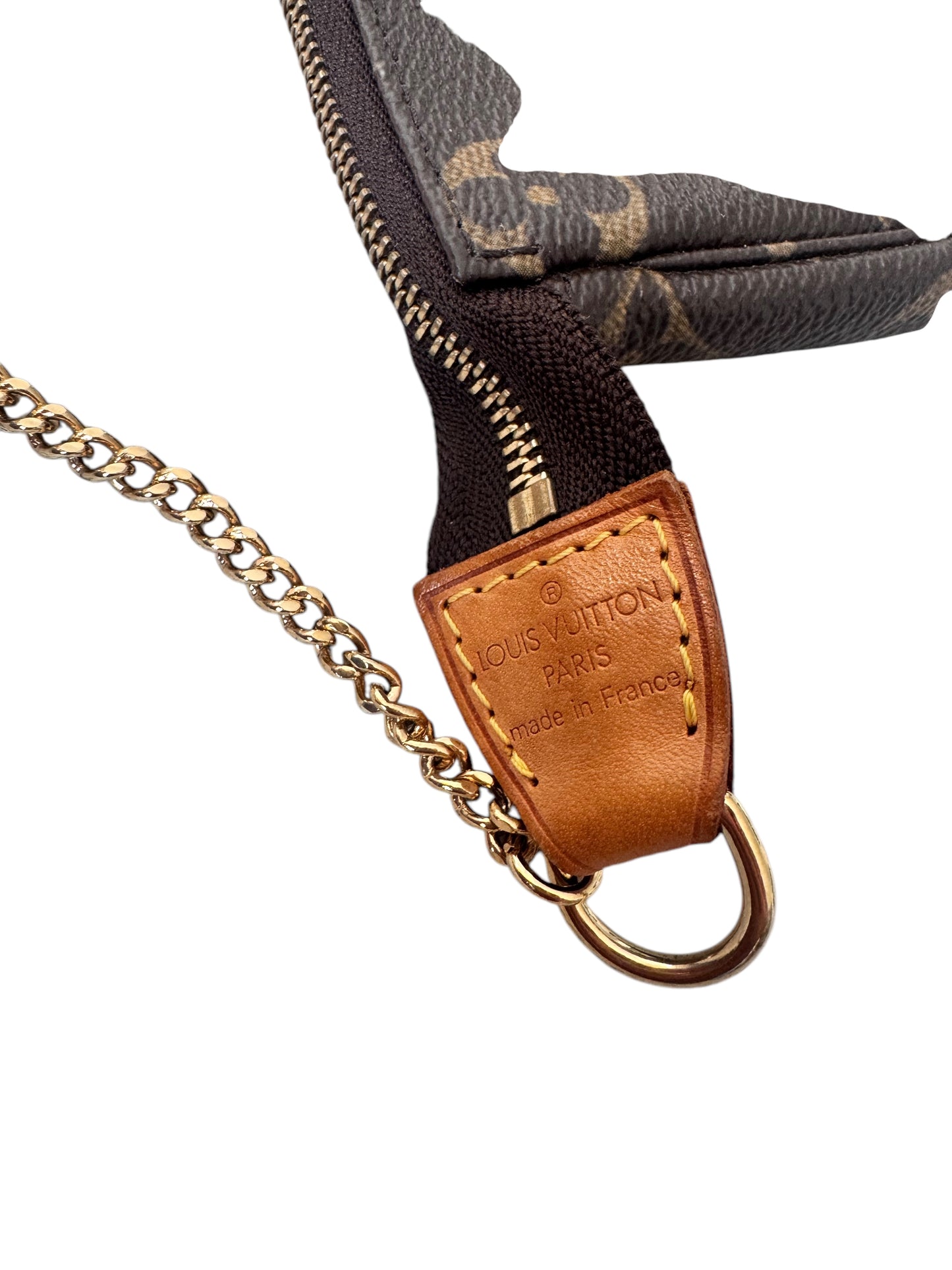Louis Vuitton Monogram Canvas Mini Bucket Pochette (RARE Size!)