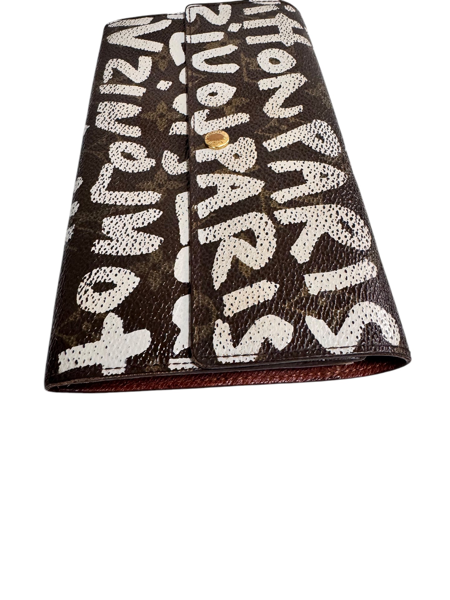 Louis Vuitton Monogram Canvas Graffiti 2001 Portefeuille Sarah Wallet  (Limited Edition)