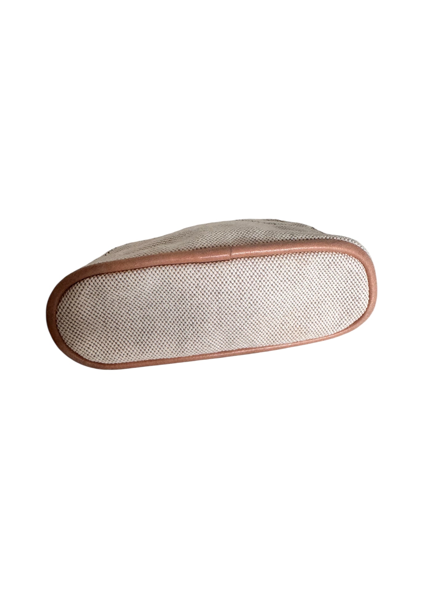 Hermes Toile Bolide Canvas Cosmetic Pouch