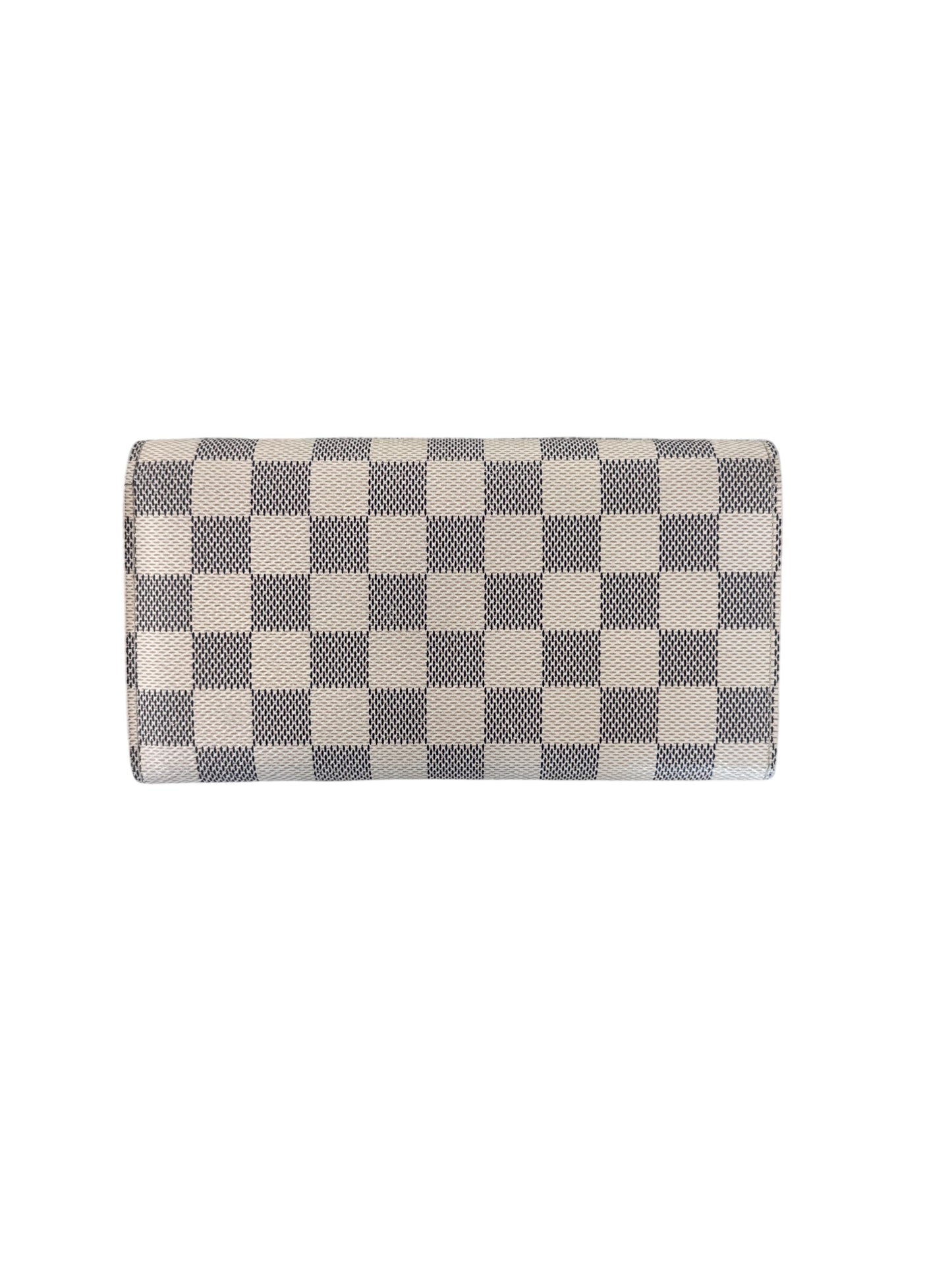 Louis Vuitton Damier Azur Portefeuille Sarah Wallet 2013