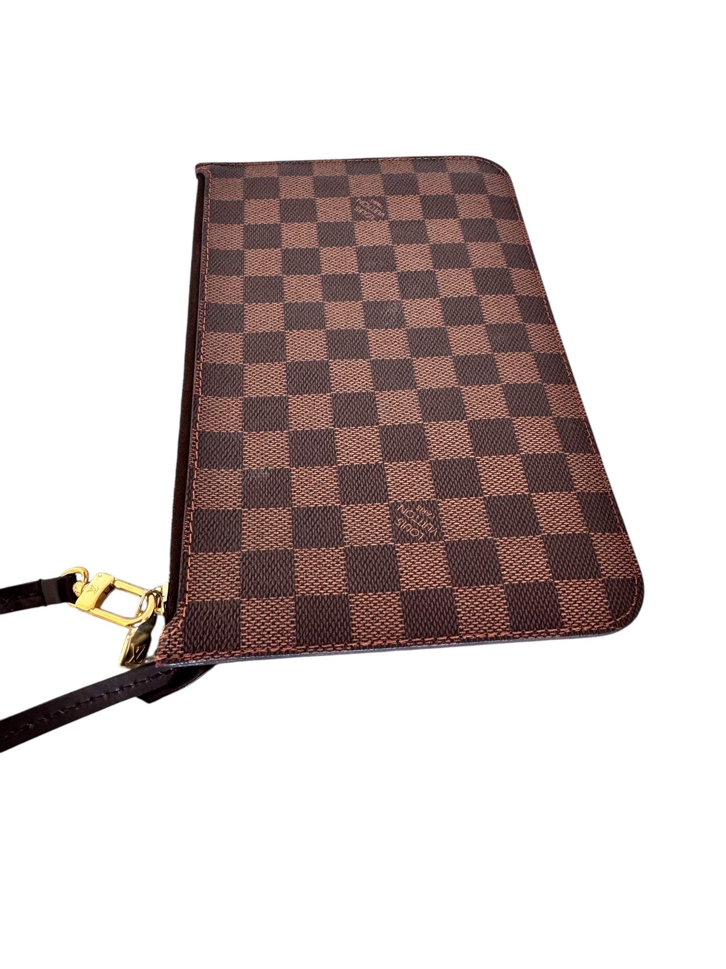 Louis Vuitton Damier Ebene Neverful Pouch 2014
