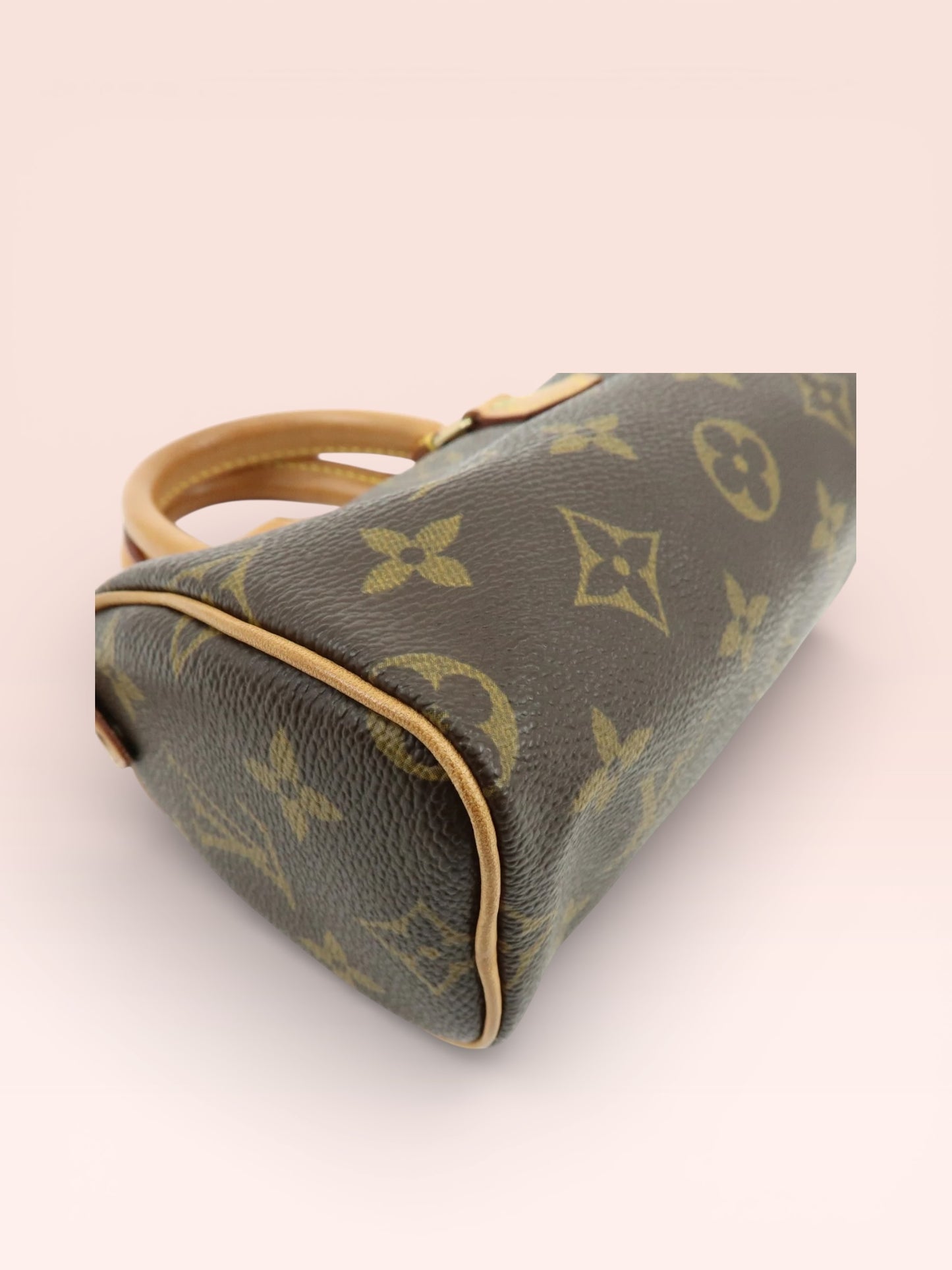 Louis Vuitton Monogram Canvas Mini Speedy w/ Strap 2002