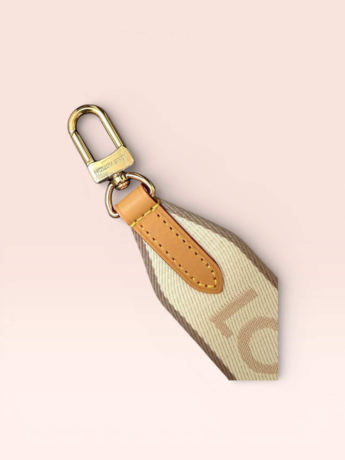 Louis Vuitton Canvas Jacquard Adjustable Shoulder Strap