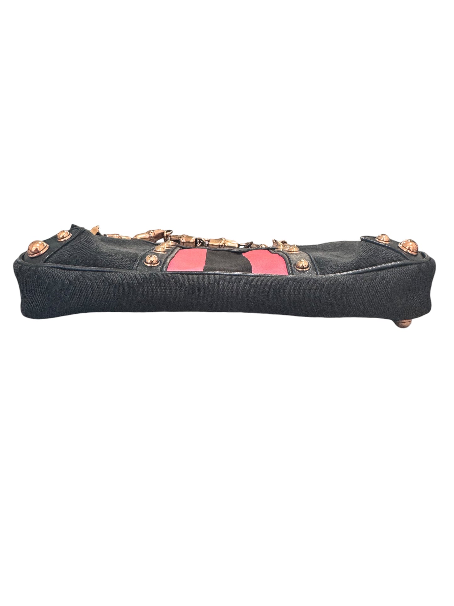 Gucci GG Canvas Web Studded Chain Clutch (Limited Edition)