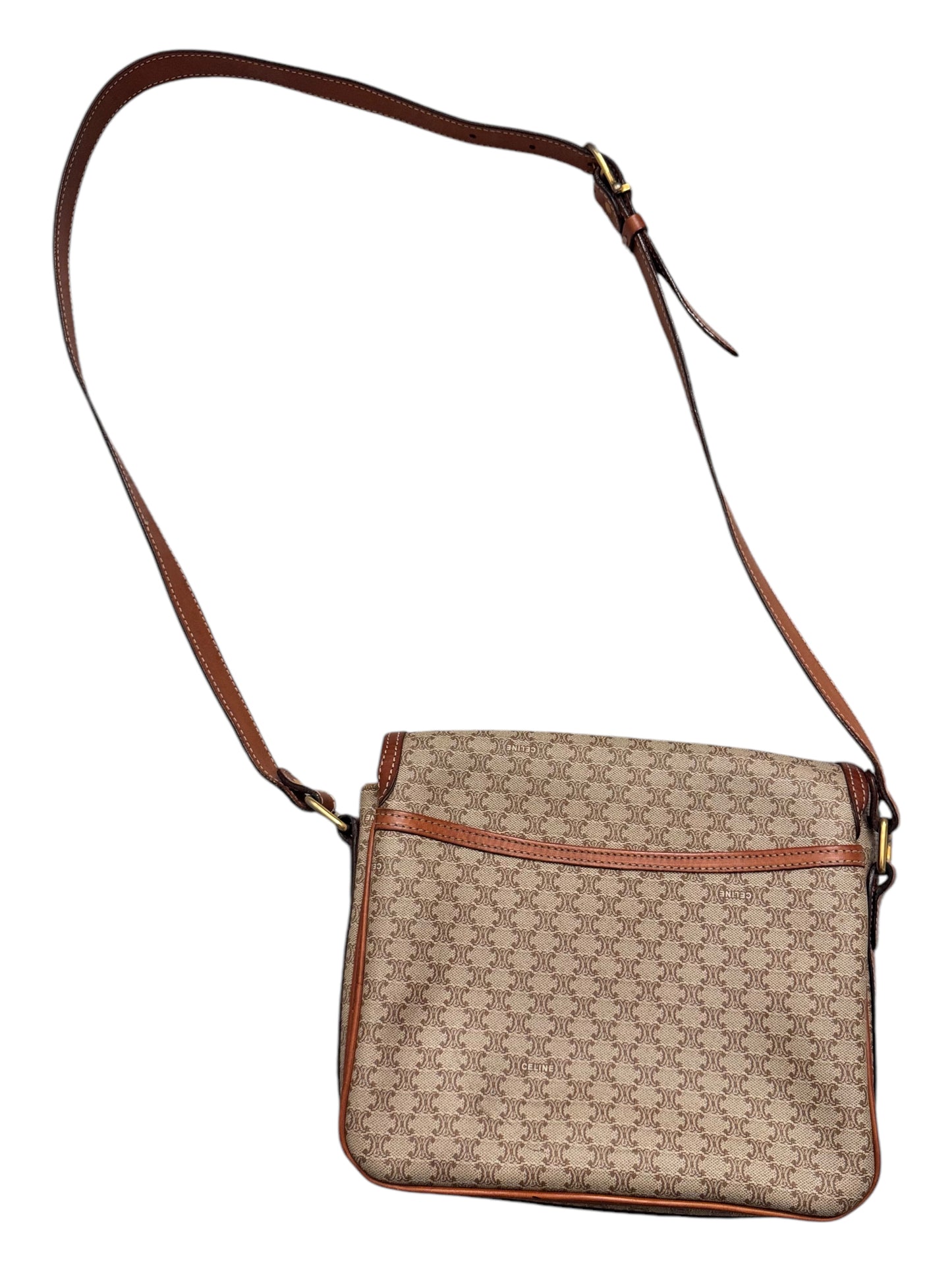 Celine Macadam Vintage Crossbody Bag