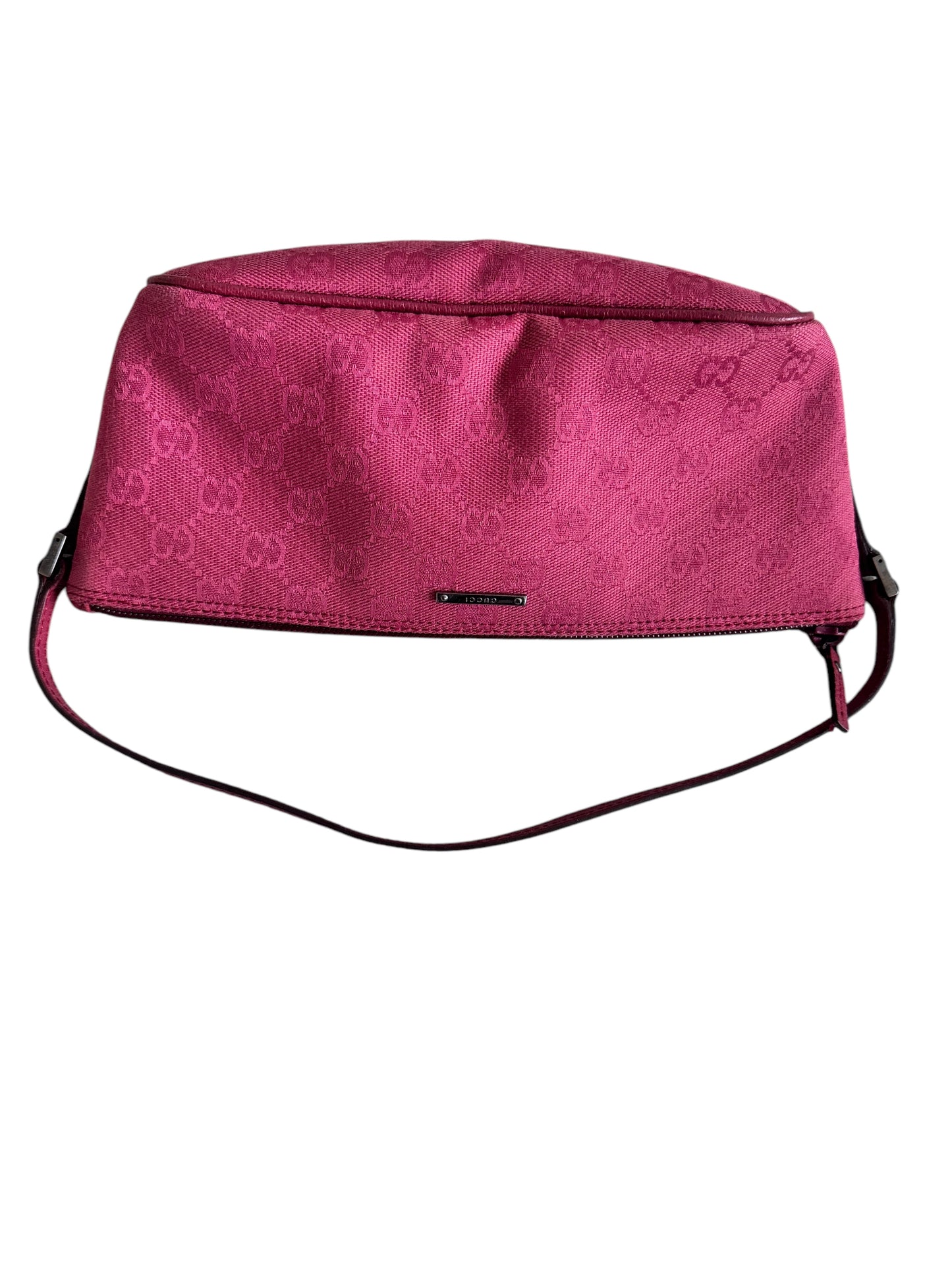 Gucci Canvas Boat Shoulder Bag (Pink)